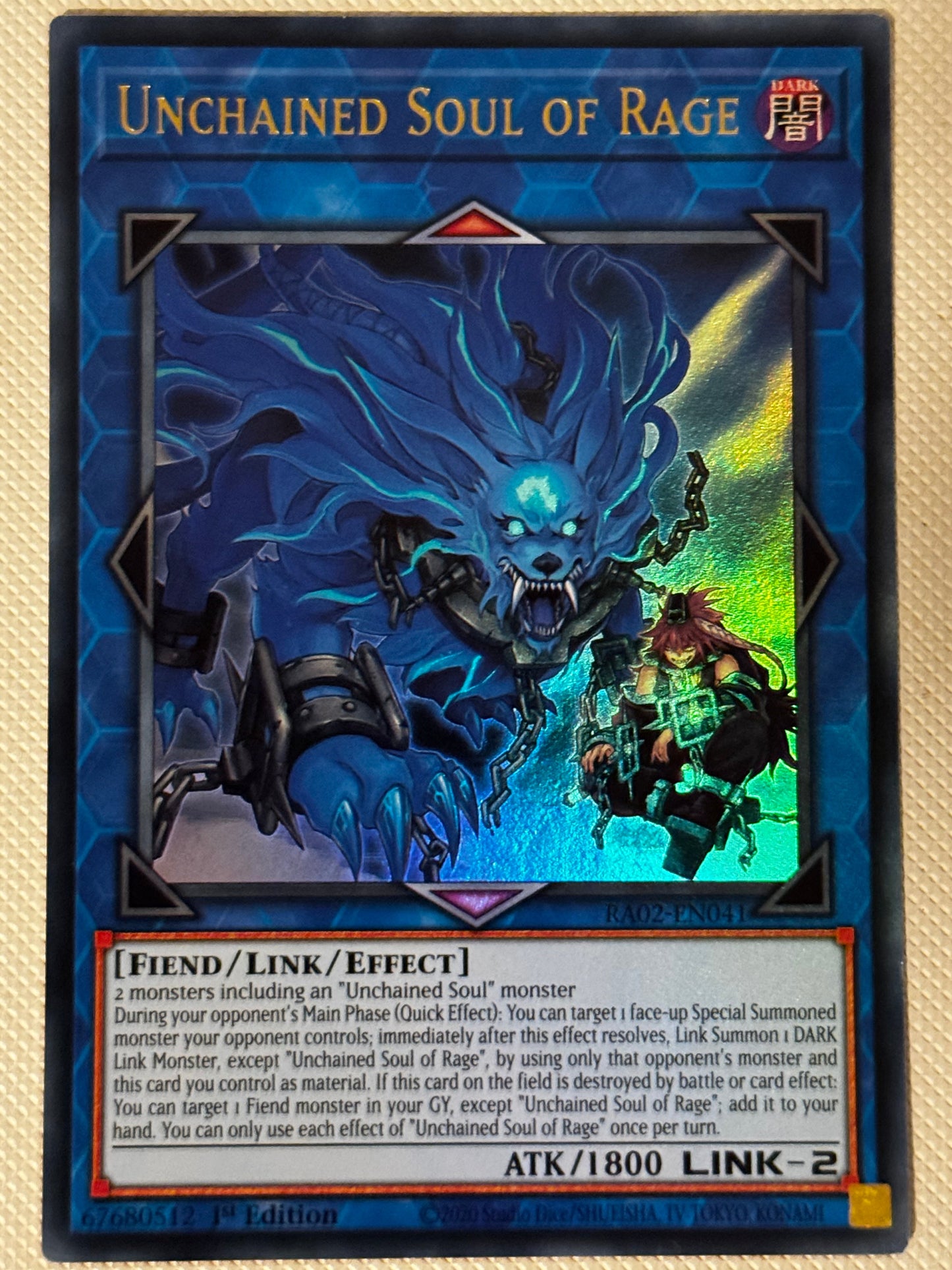 Unchained Soul Of Rage RA02-EN041