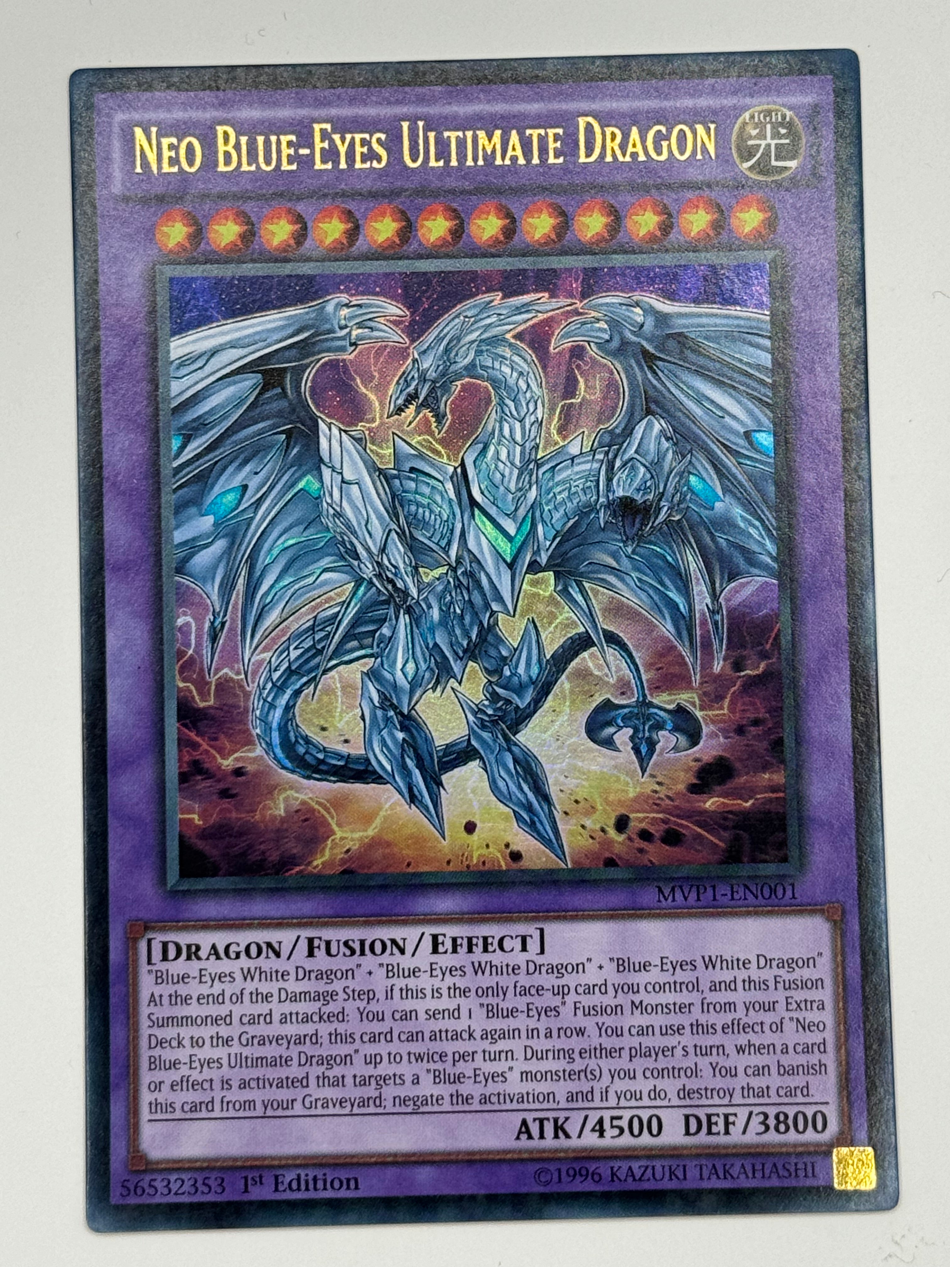 Yugioh Blue Eyes White Destiny Structure Deck Yu-Gi-Oh! Neo Blue-Eyes Ultimate Dragon Secret Rare 1st Edition Card Near Mint Condition Blue Eyes White Destiny Structure Deck 2025 Yugioh Blue Eyes White Destiny Structure Deck Yu-Gi-Oh! Neo Blue-Eyes Ultimate Dragon Secret Rare 1st Edition Card Near Mint Condition Blue Eyes White Destiny Structure Deck 2025