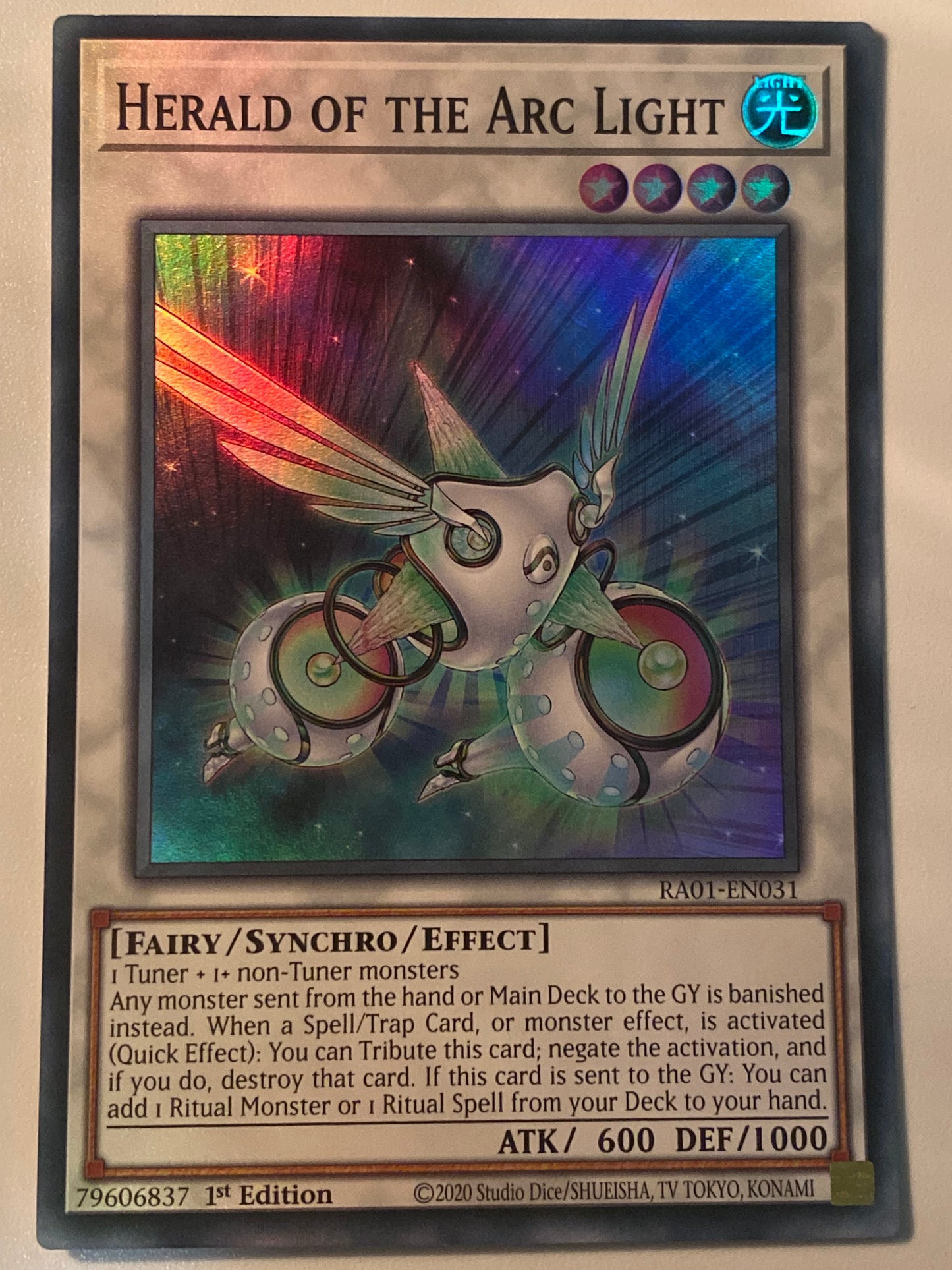 Herald Of The Arc Light RA01-EN031