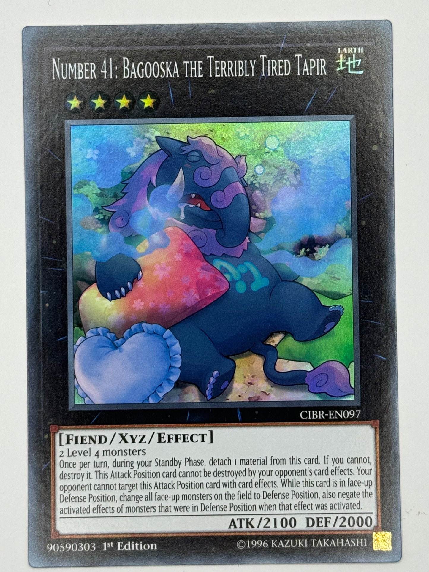 Number 41: Bagooska The Terribly Tired Tapir CIBR-EN097
