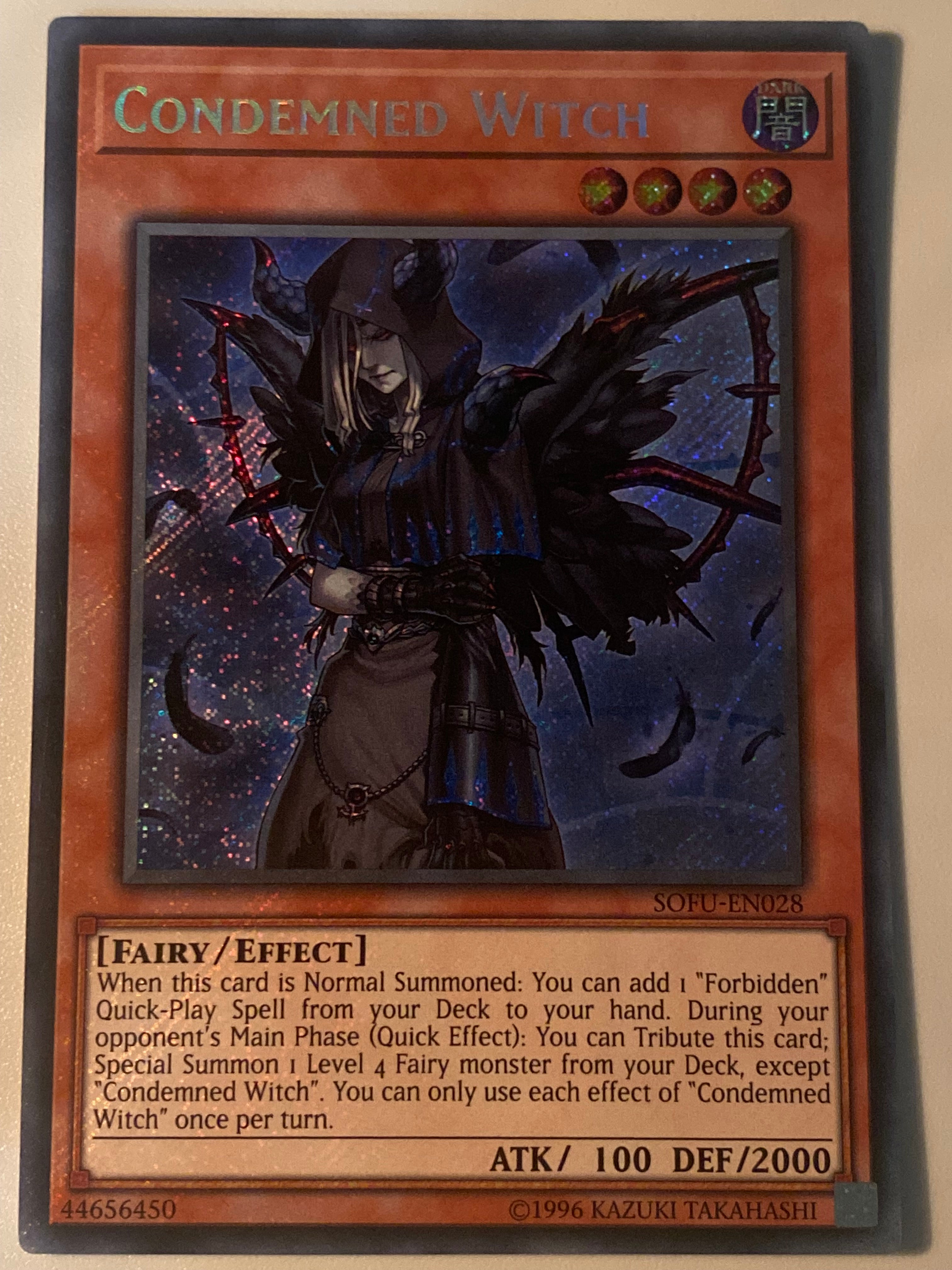 yugioh condemned witch deck Condemned Witch SOFU-EN028 – Genesis TCG