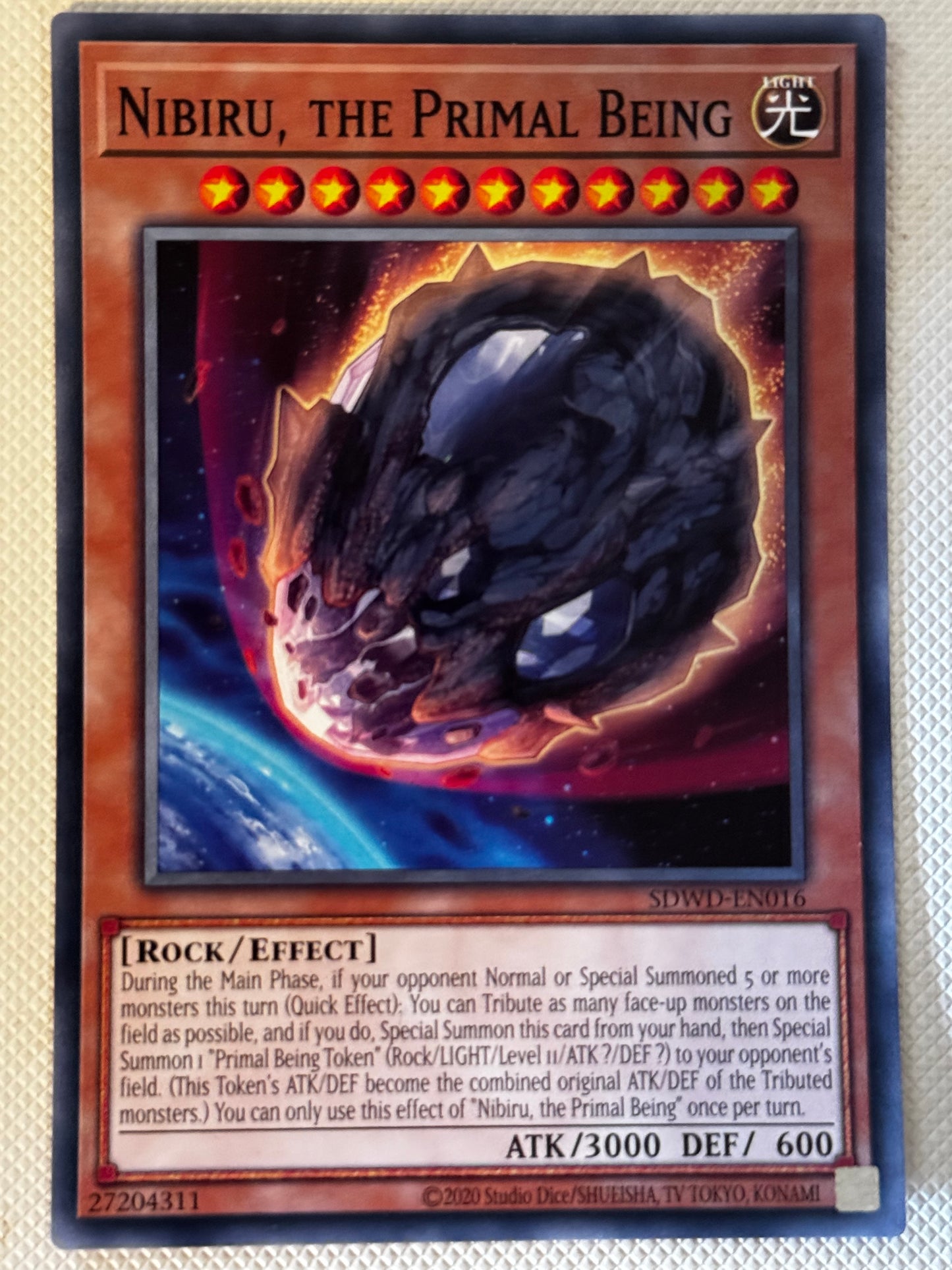Nibiru, The Primal Being SDWD-EN016