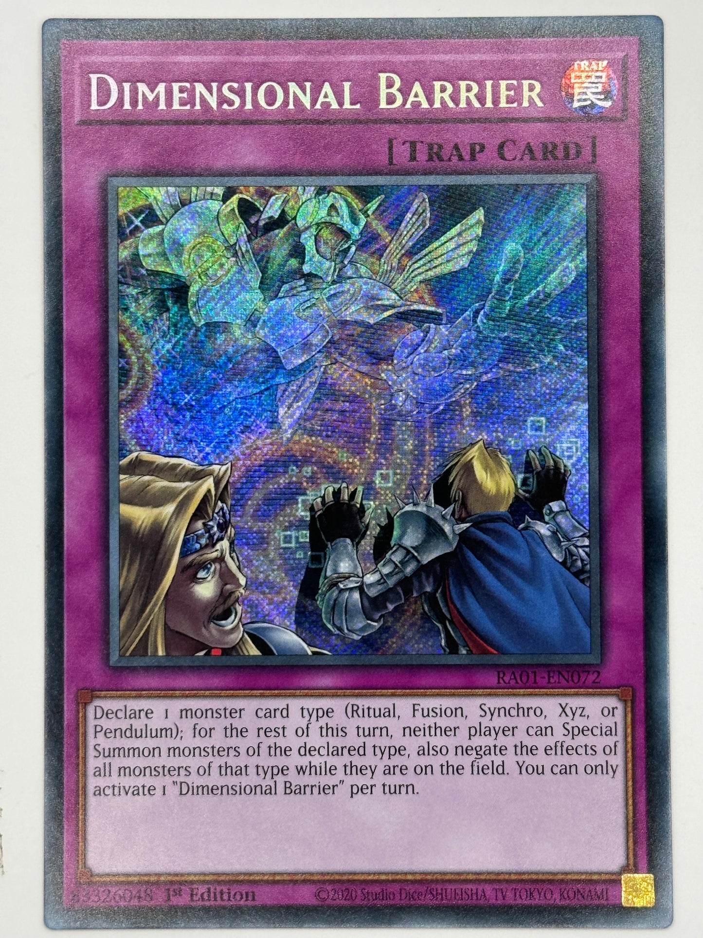 Dimensional Barrier RA01-EN072