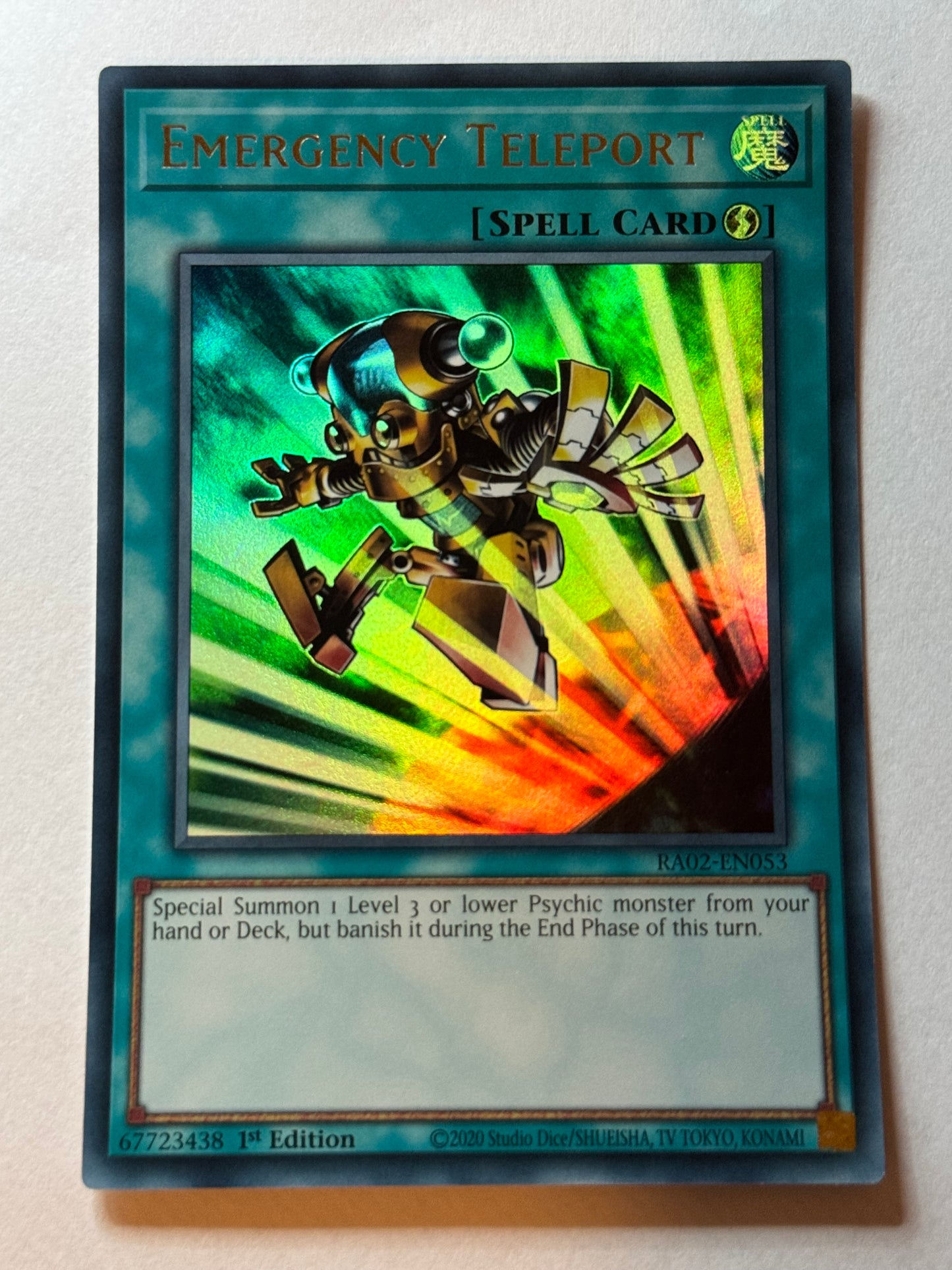 Emergency Teleport RA02-EN053