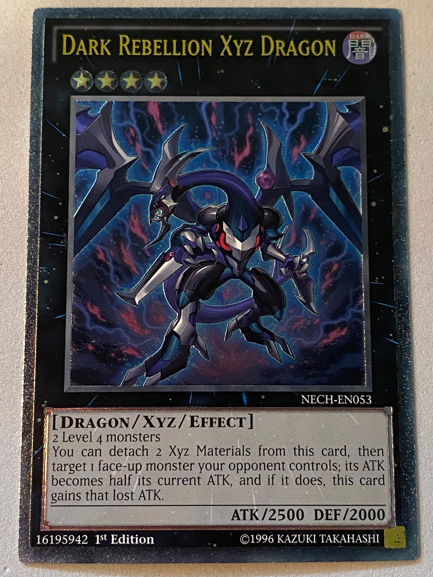 Dark Rebellion XYZ Dragon NECH-EN053