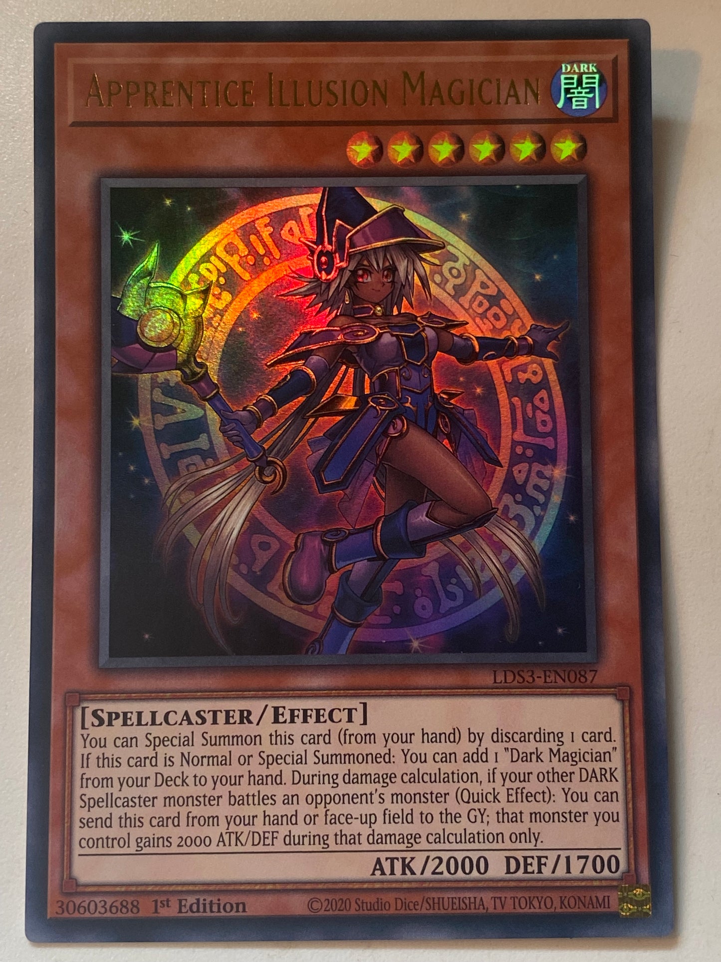 Apprentice Illusion Magician LDS3-EN087