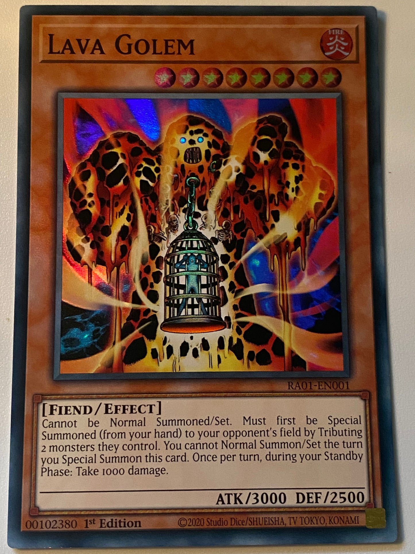 Lava Golem RA01-EN001