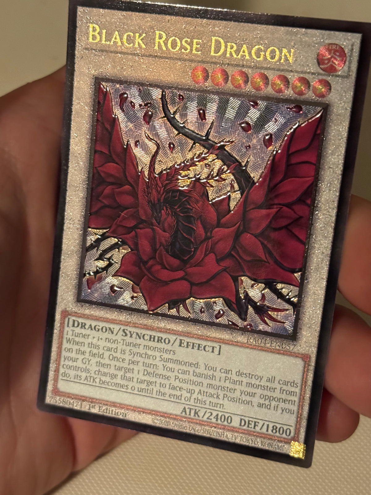 Black Rose Dragon RA04-EN057