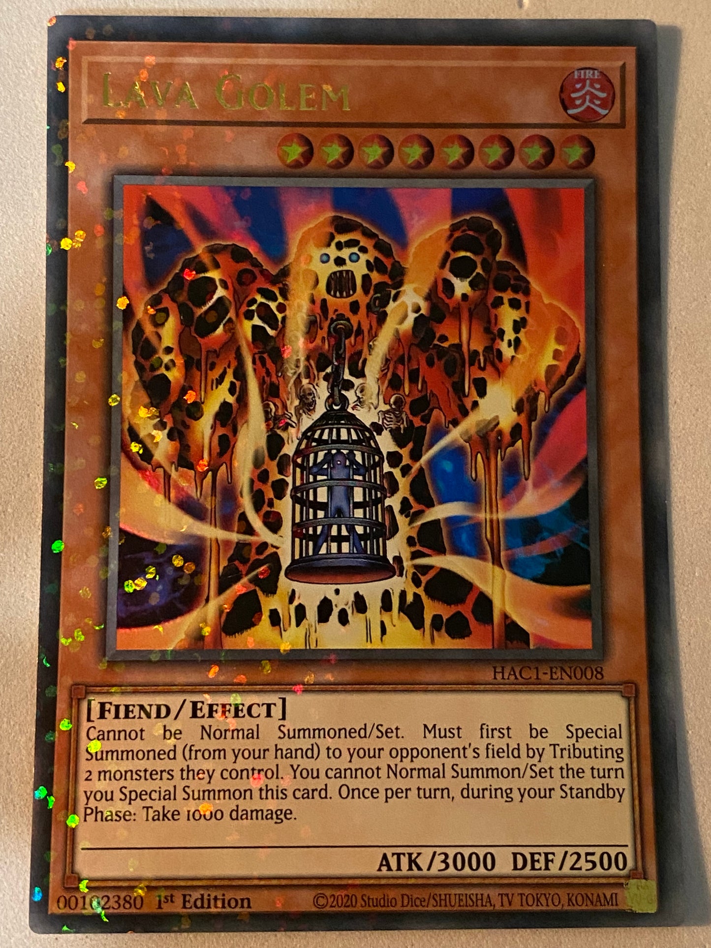 Lava Golem HAC1-EN008