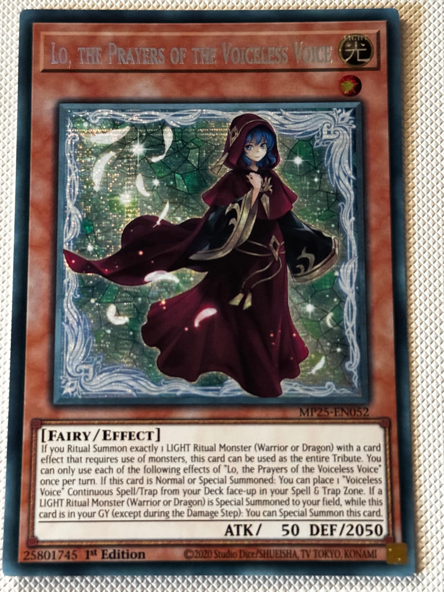 Lo, The Prayers Of The Voiceless Voice MP25-EN052