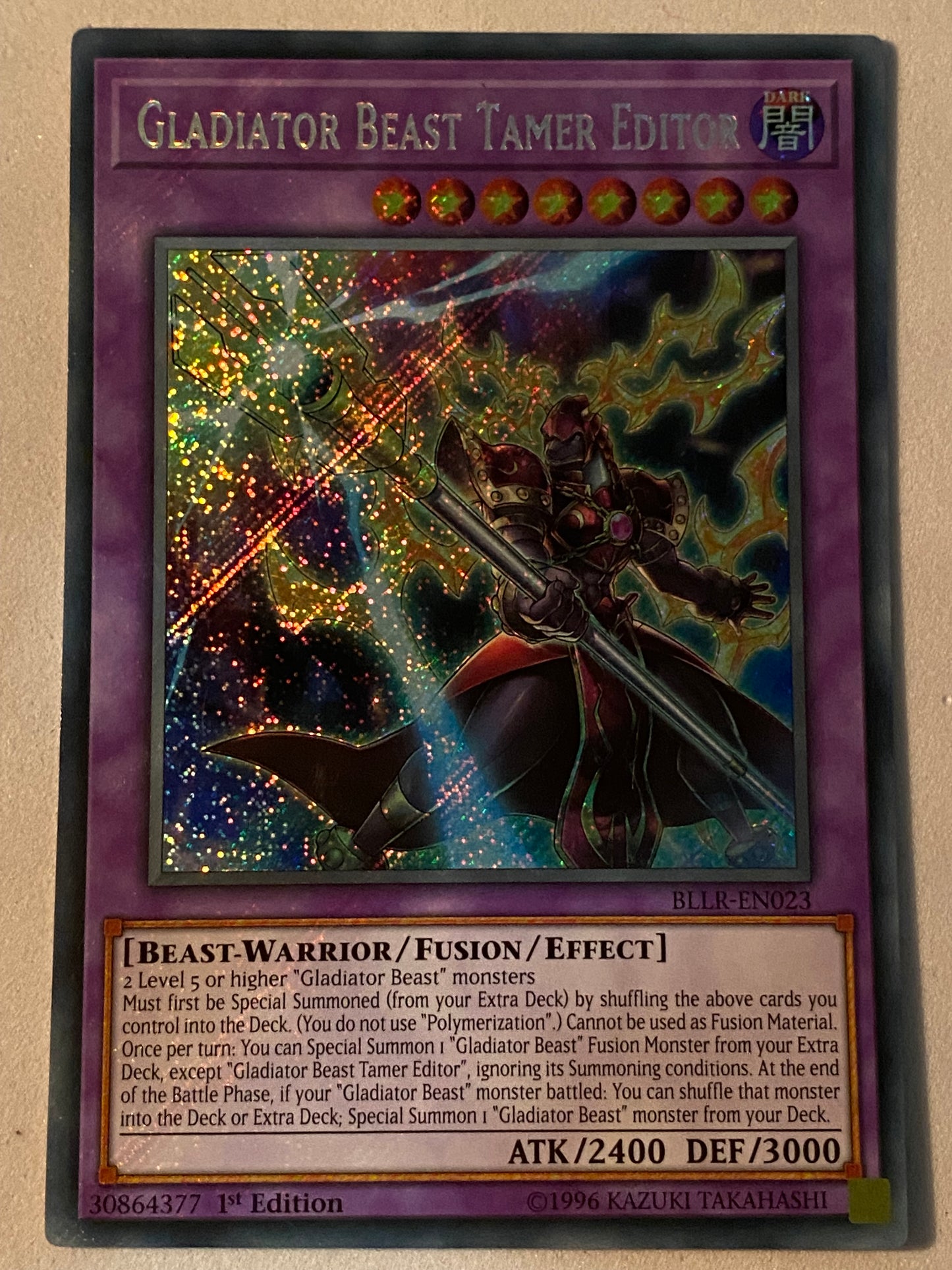 Gladiator Beast Tamer Editor BLLR-EN023