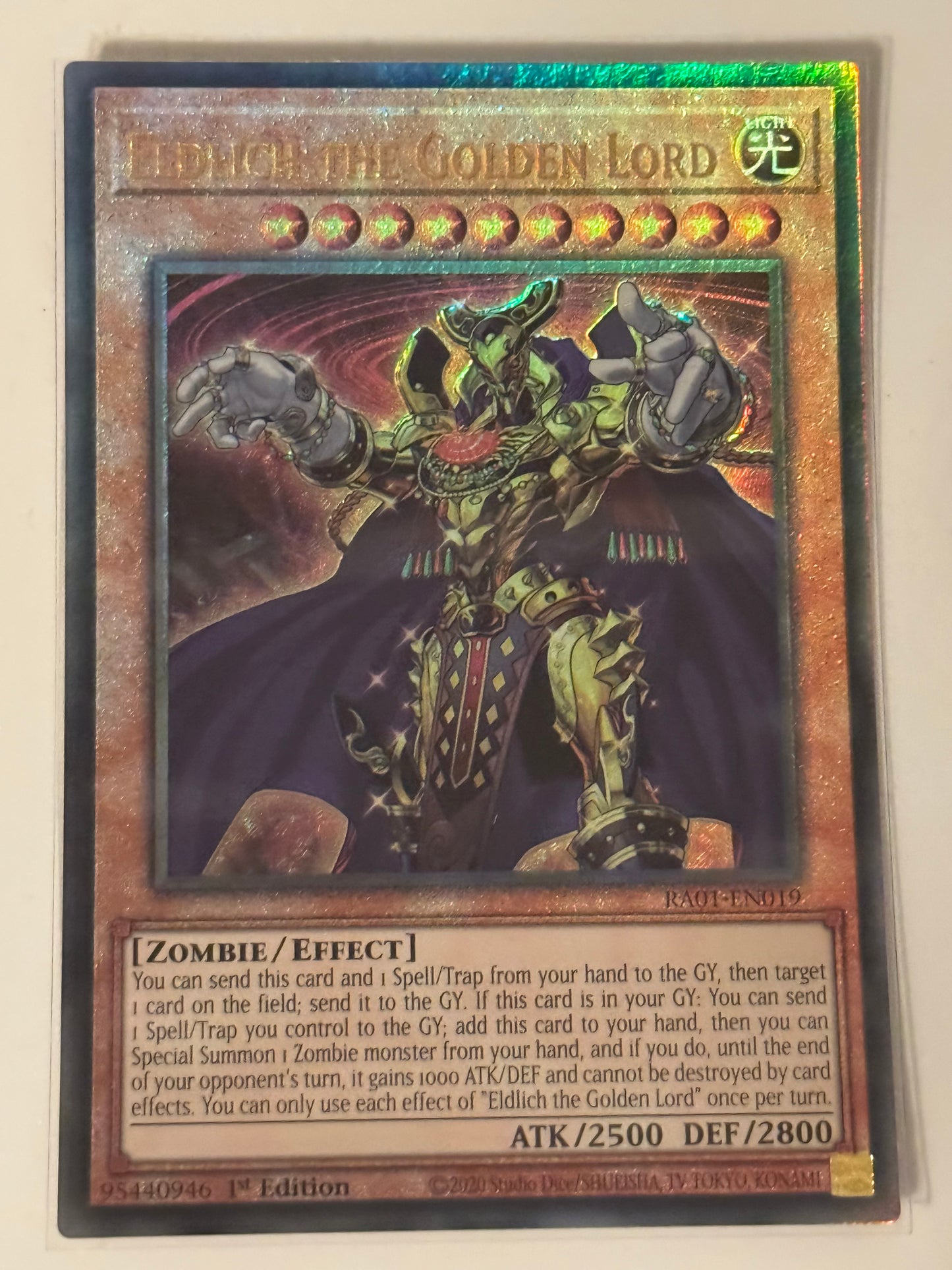 Eldlich The Golden Lord RA01-EN019