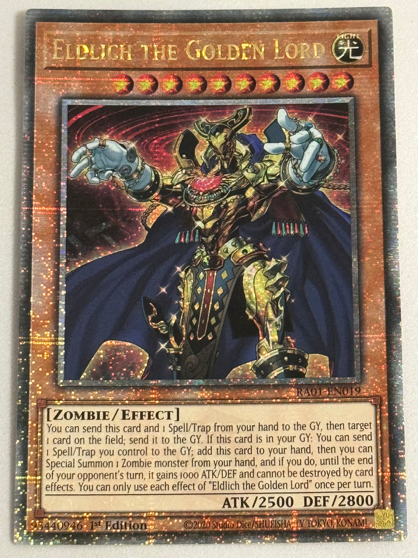 Eldlich The Golden Lord RA01-EN019