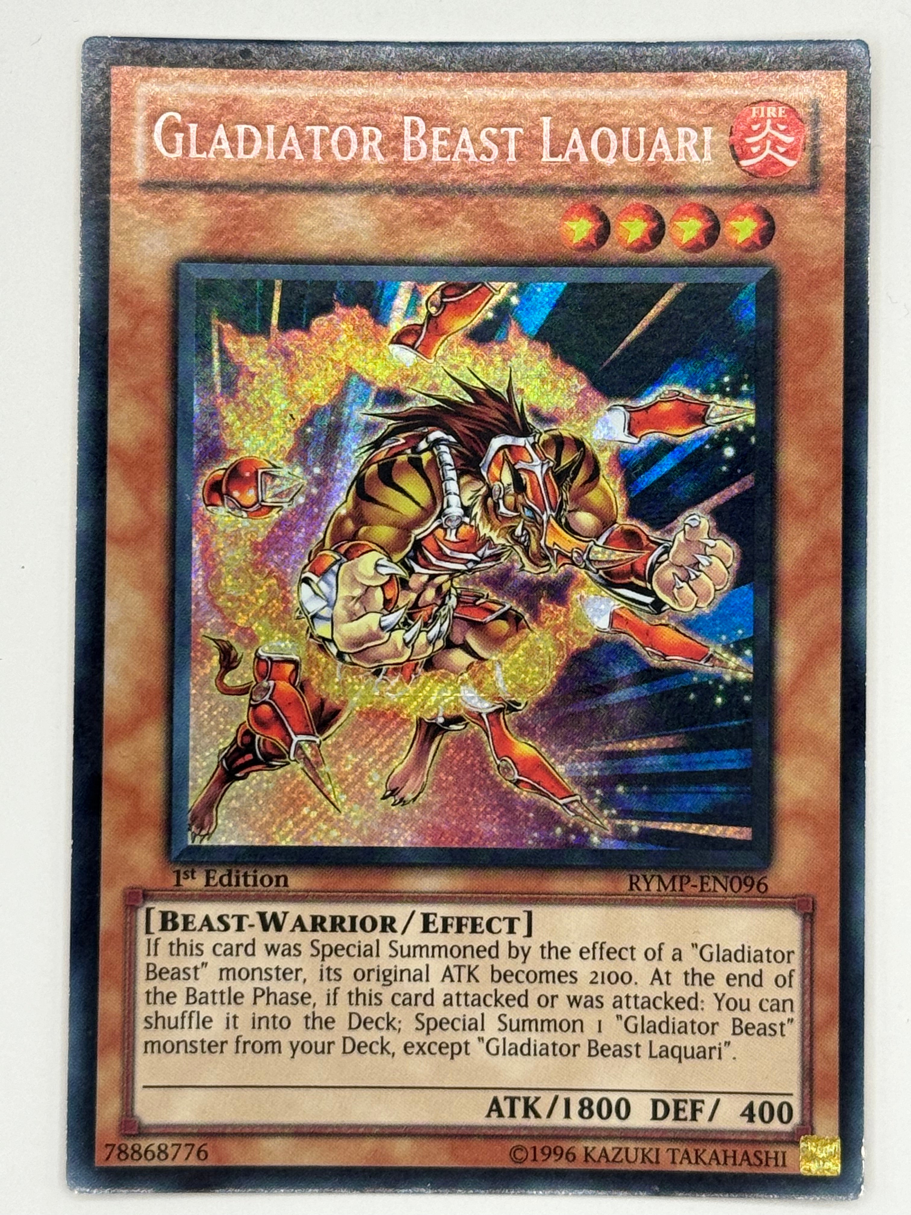 Gladiator Beast Laquari Secreta Yugioh | Meses sin interés Gladiator Beast Laquari Secreta Yugioh | Meses sin interés