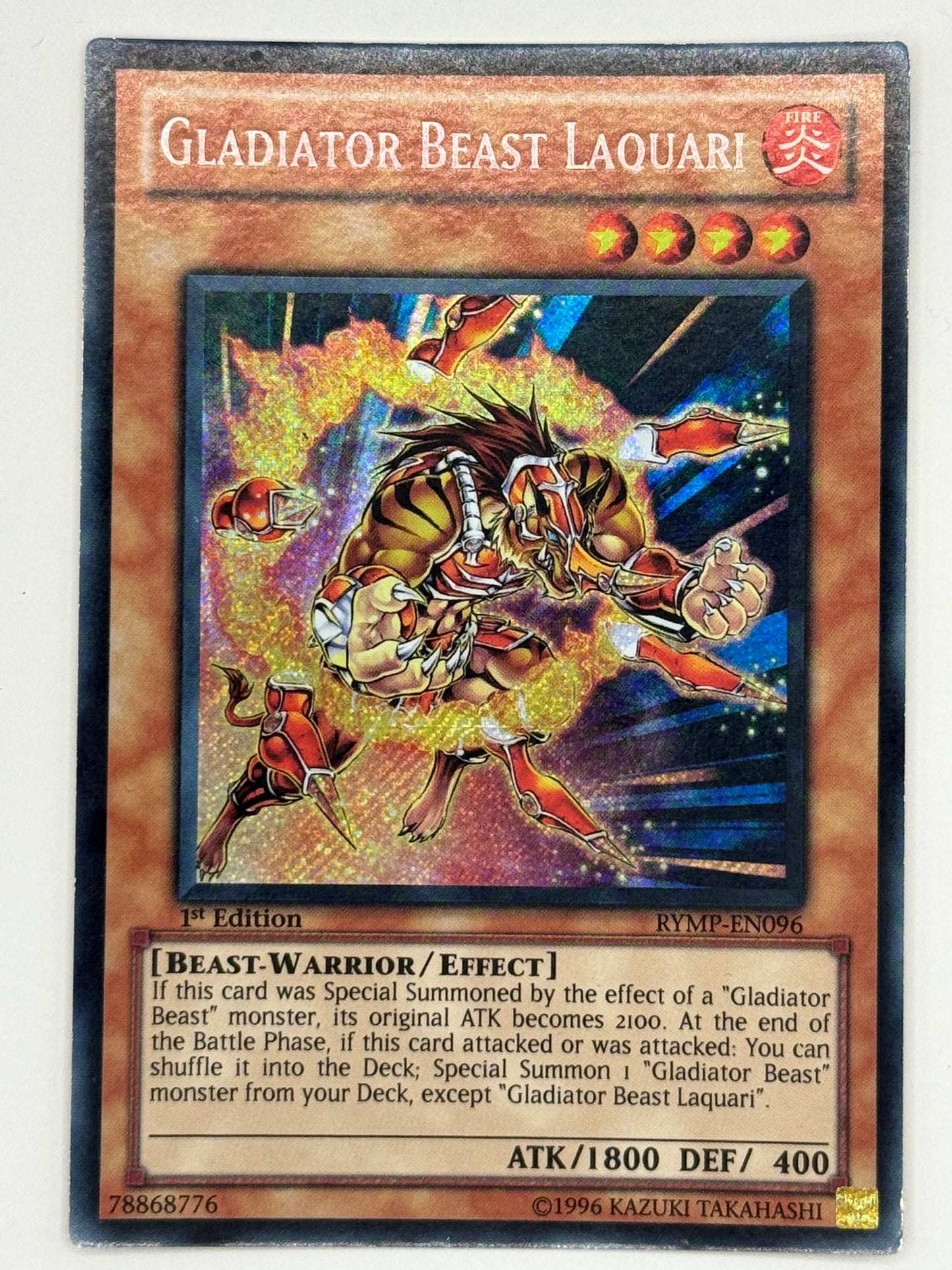 Gladiator Beast Laquari RYMP-EN096