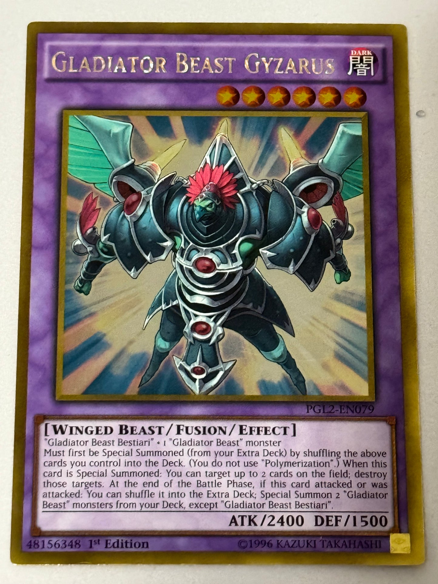 Gladiator Beast Gyzarus PGL2-EN079