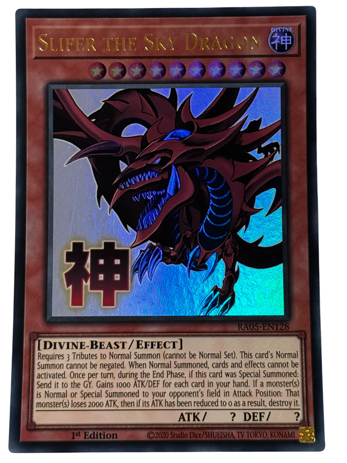 Slider The Sky Dragon RA05-EN128