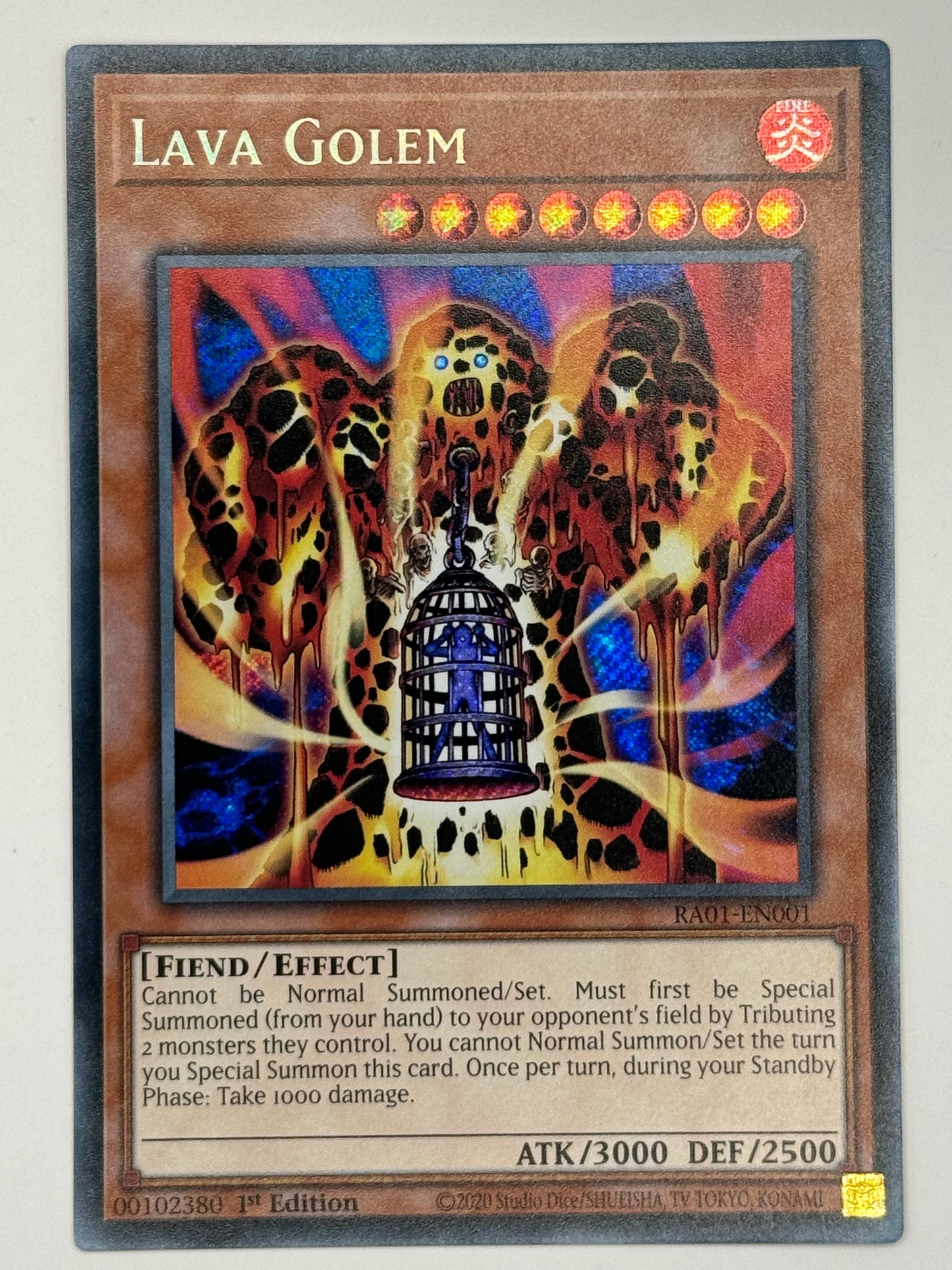 Lava Golem RA01-EN001