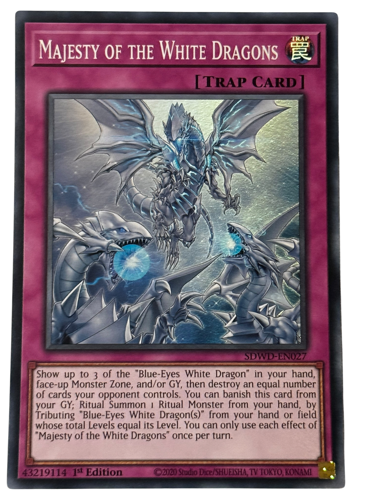 Majesty Of The White Dragon SDWD-EN027