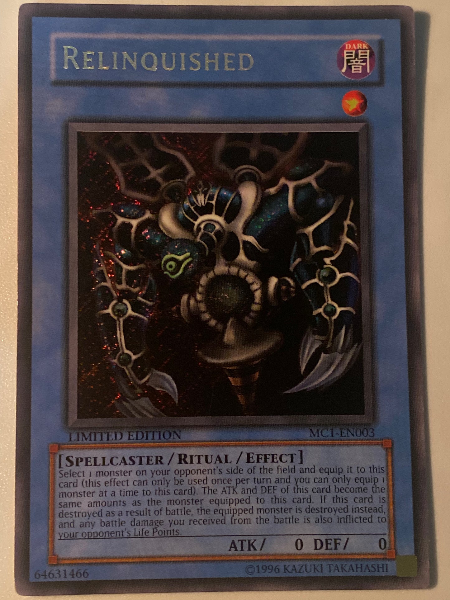 Relinquished MC1-EN003