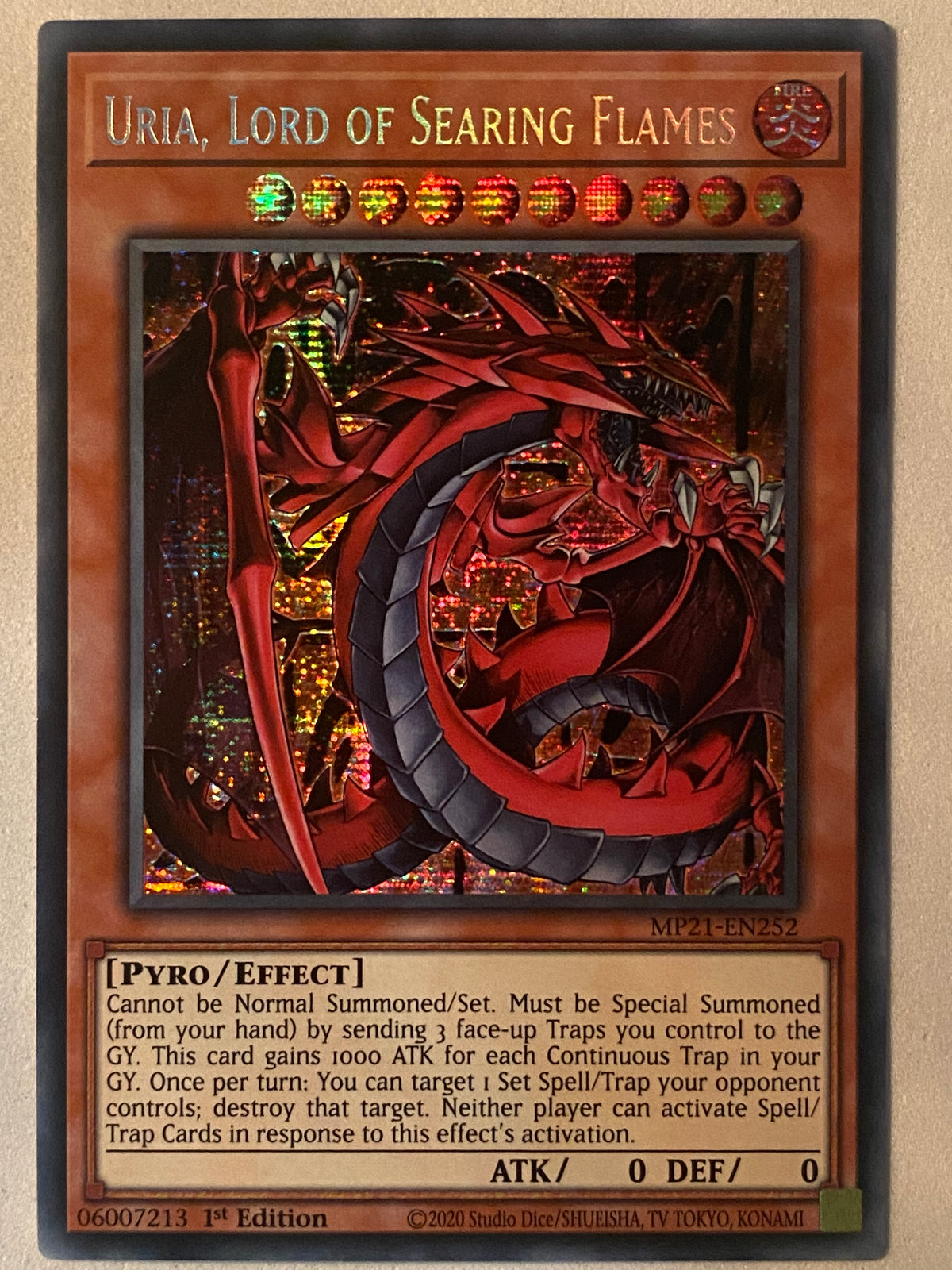 Uria, Lord Of Searing Flames MP21-EN252