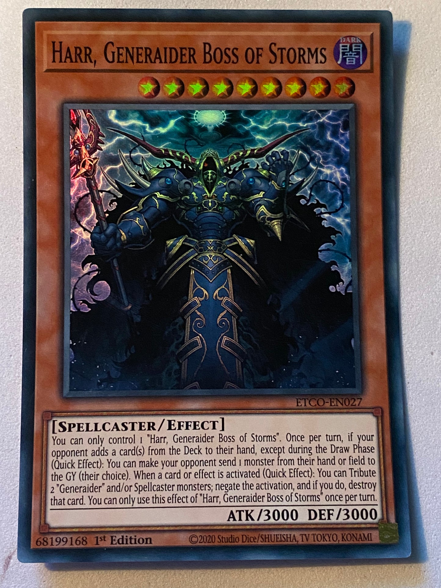 Harr, Generaider Boss Of Storms ETCO-EN027