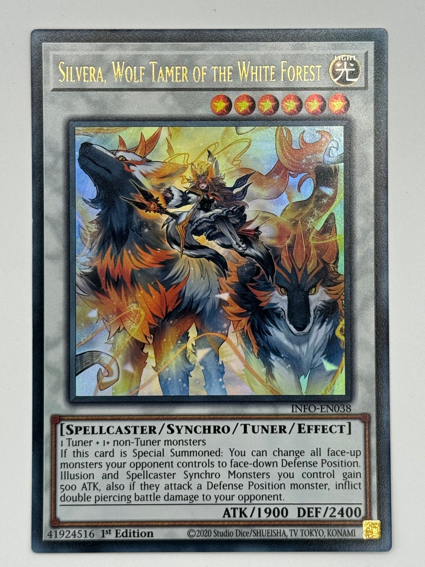 Silvera, Wolf Tamer Of The White Forest INFO-EN038