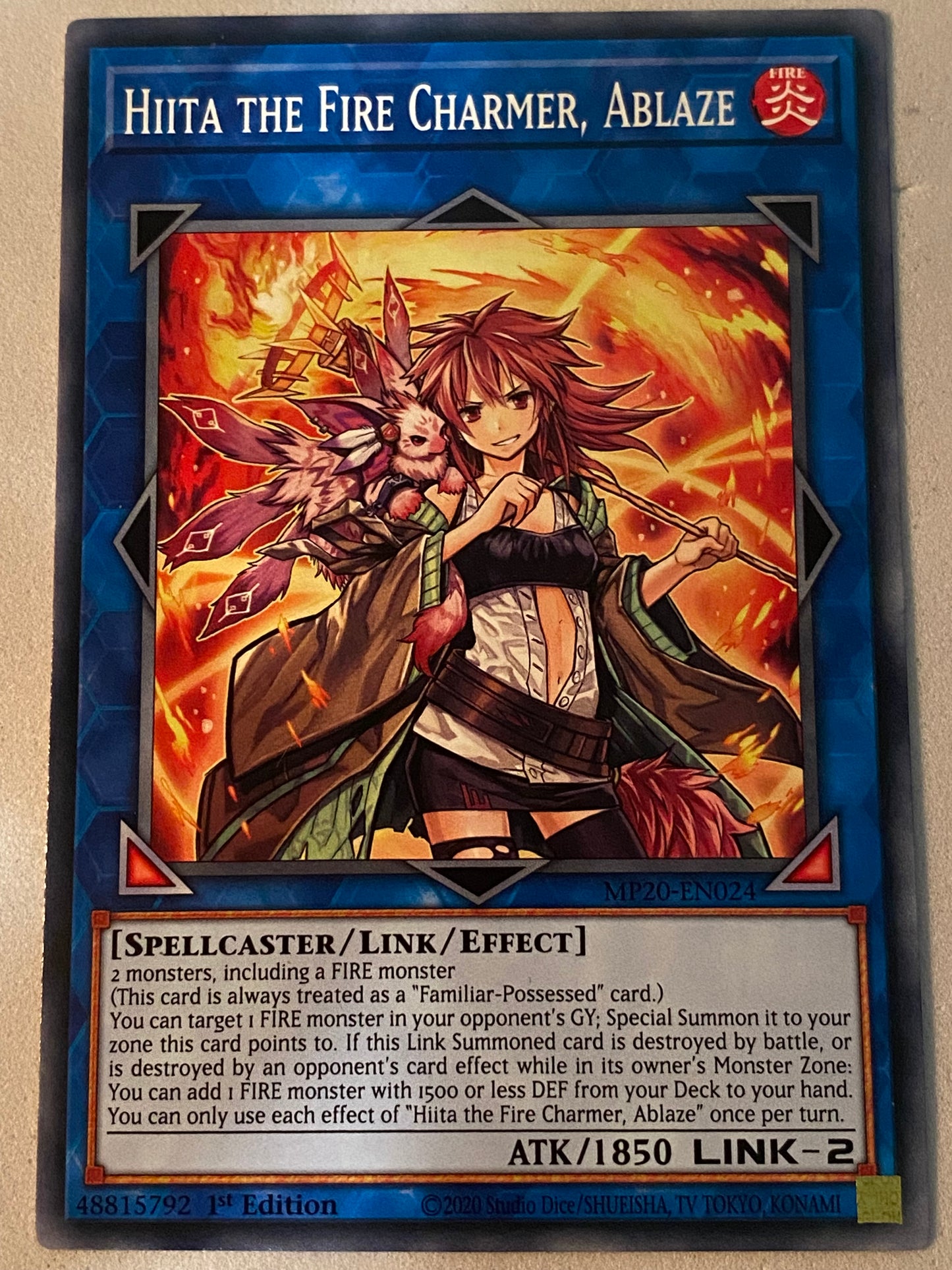Hiita The Fire Charmer, Ablaze MP20-EN024