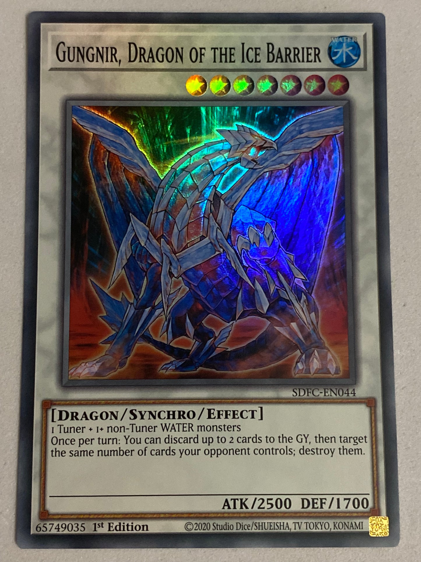 Gungnir, Dragon Of The Ice Barrier SDFC-EN044