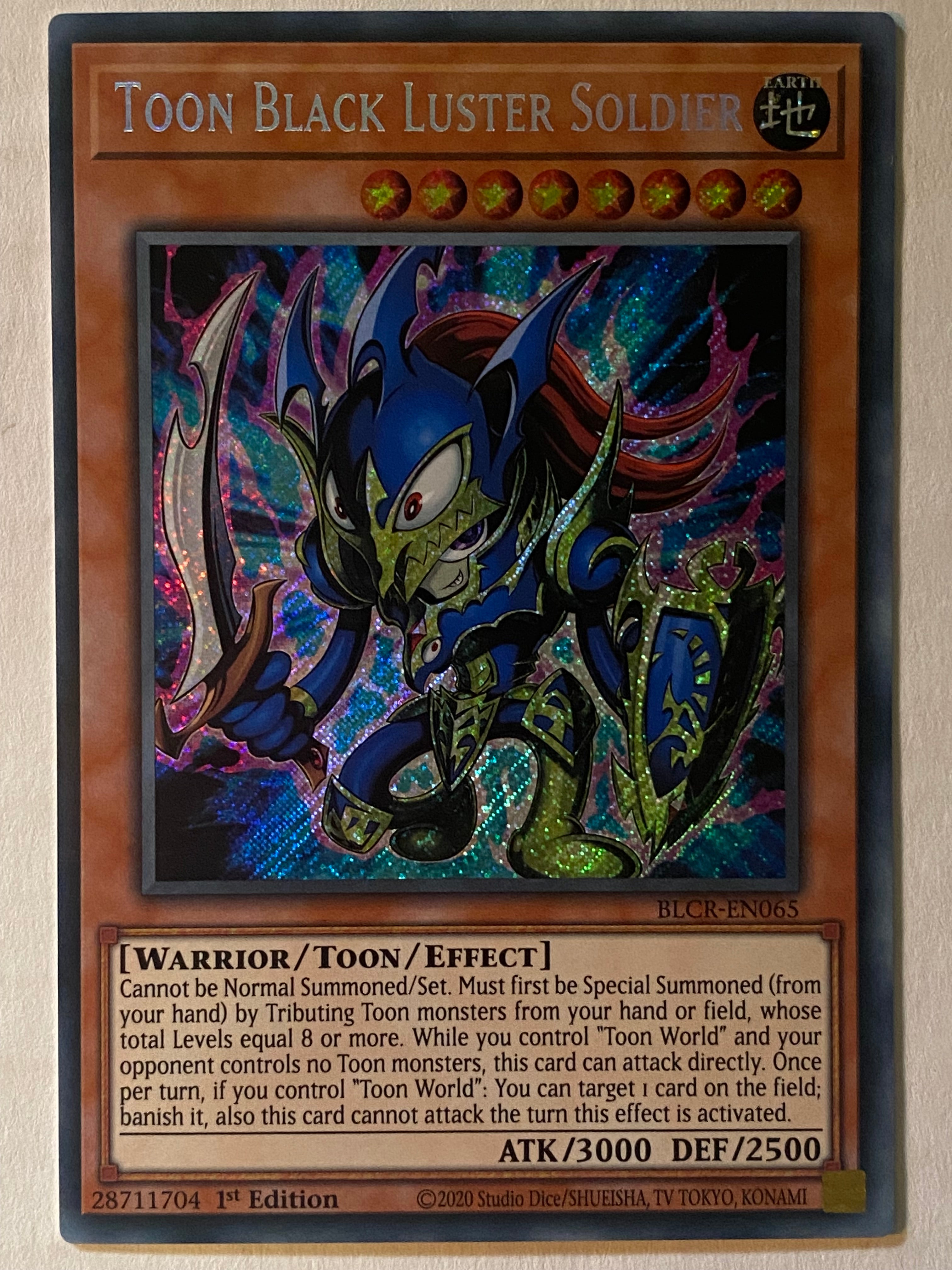 Toon Black Luster Soldier BLCREN065 Genesis TCG