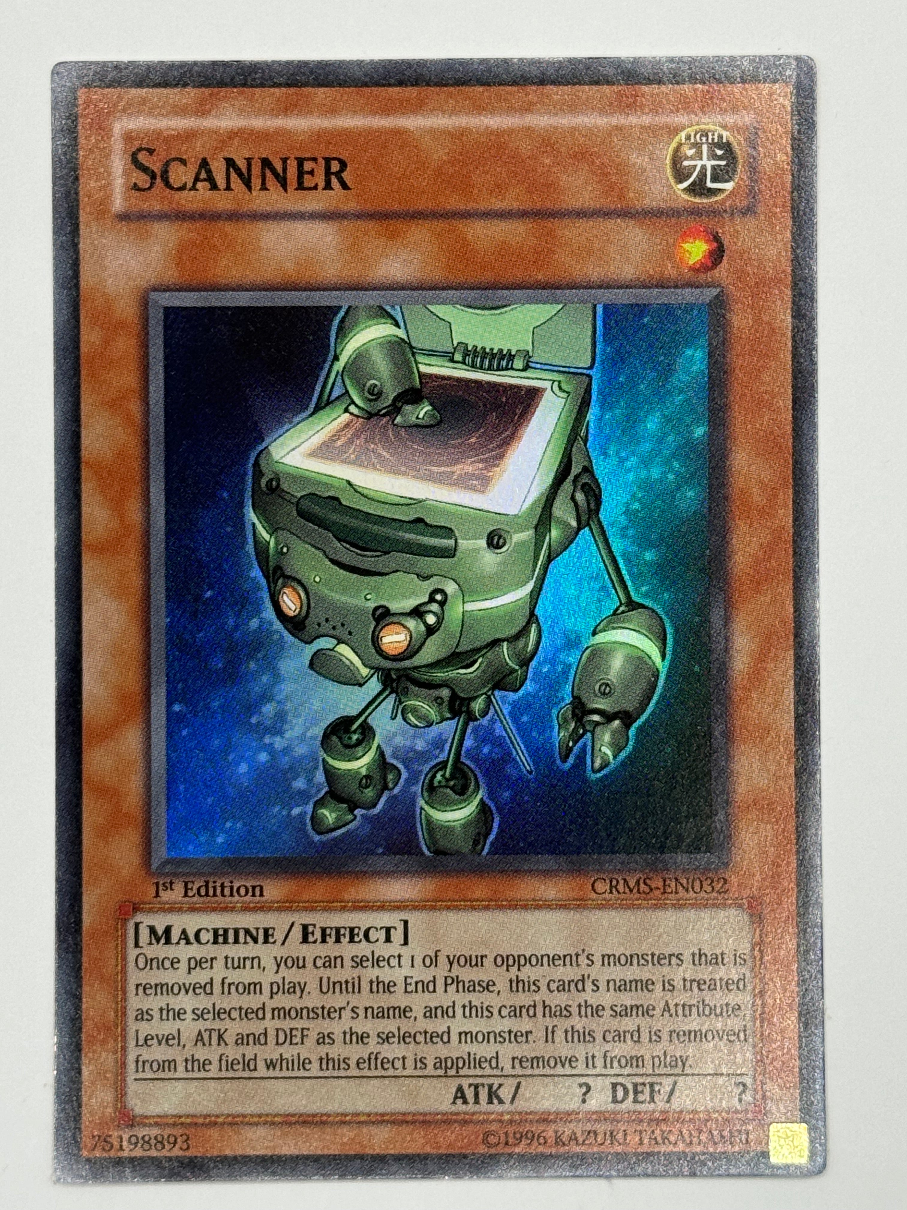 Yu-Gi-Oh! - Scanner (CRMS-EN032) - Crimson Crisis - Unlimited Edition