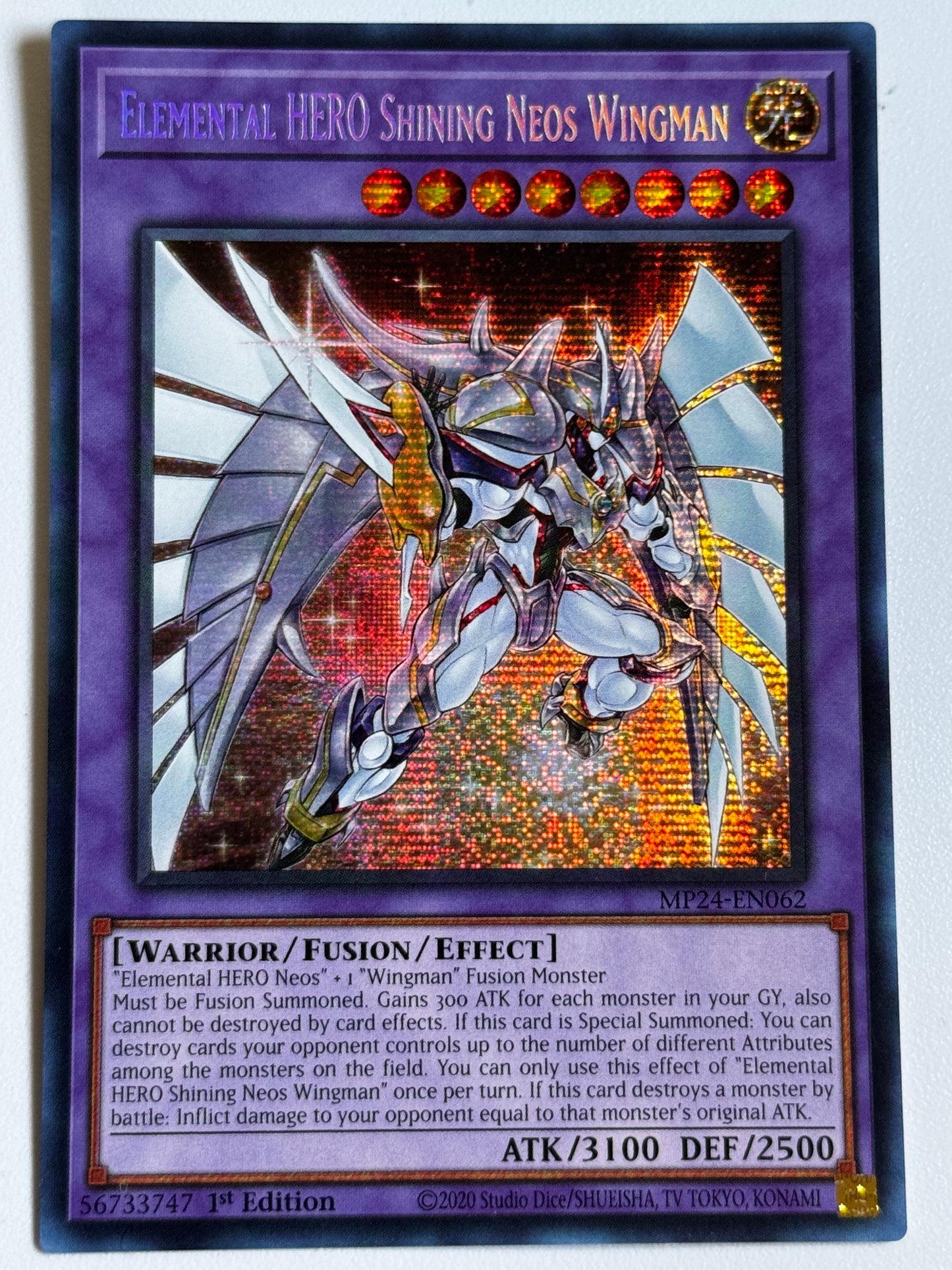 Elemental HERO Shining Neos Wingman MP24-EN062