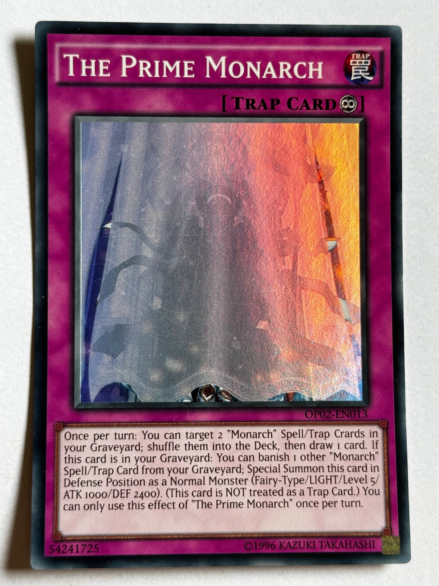 The Prime Monarch OP02-EN013