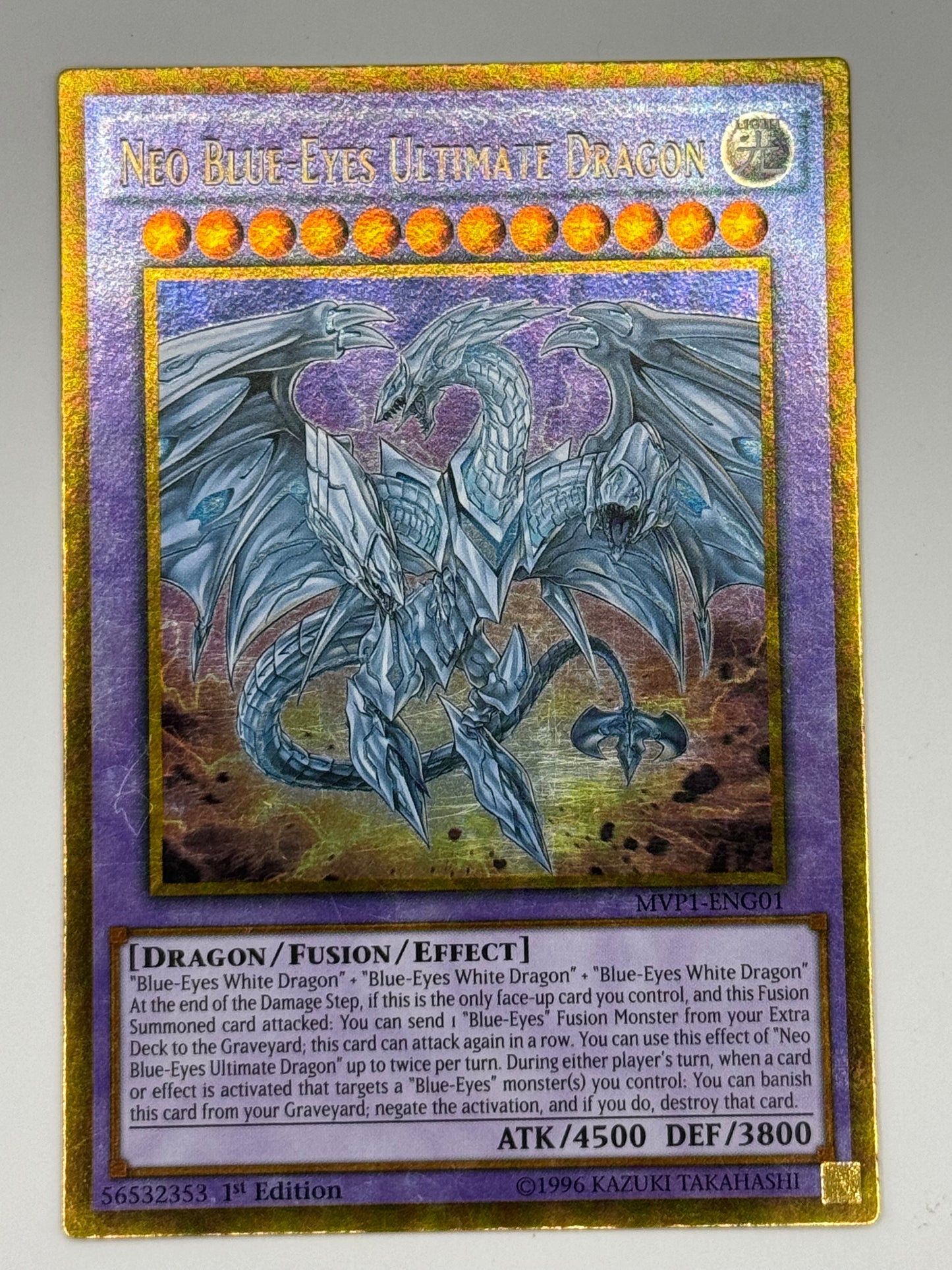 Neo Blue-Eyes Ultimate Dragon MVP1-ENG01