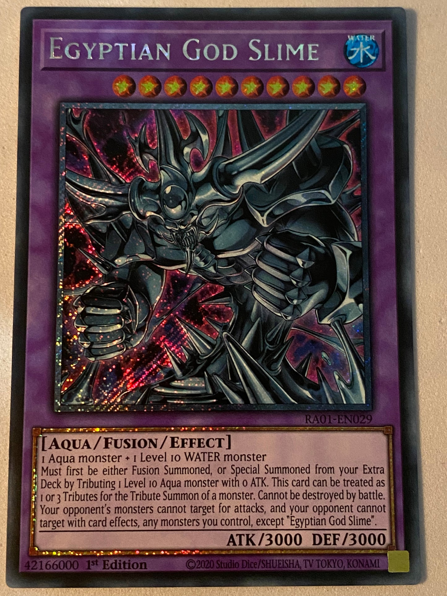 Egyptian God Slime RA01-EN029