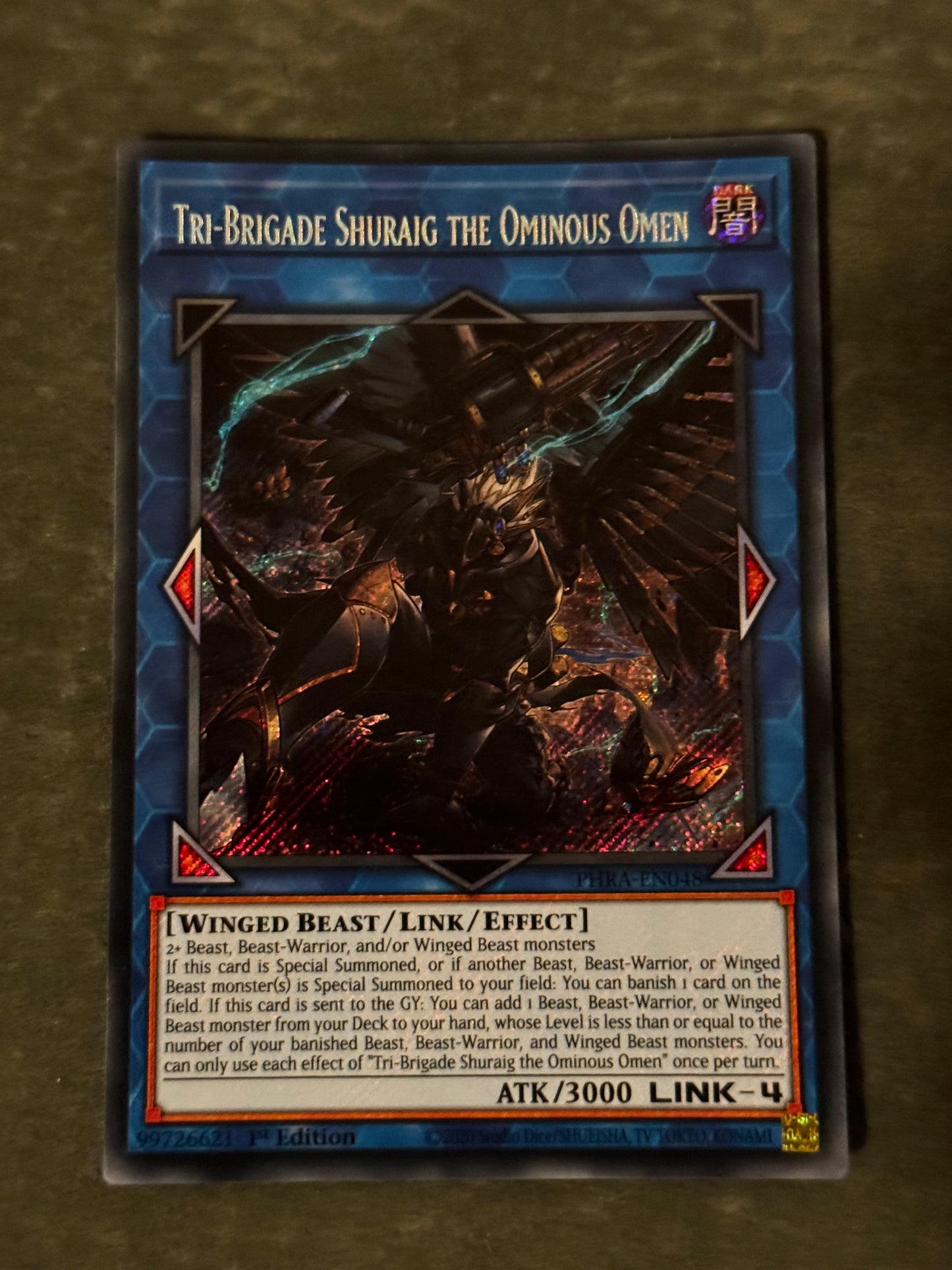 Tri-Brigade Shuraig The Ominous Omen PHRA-EN048