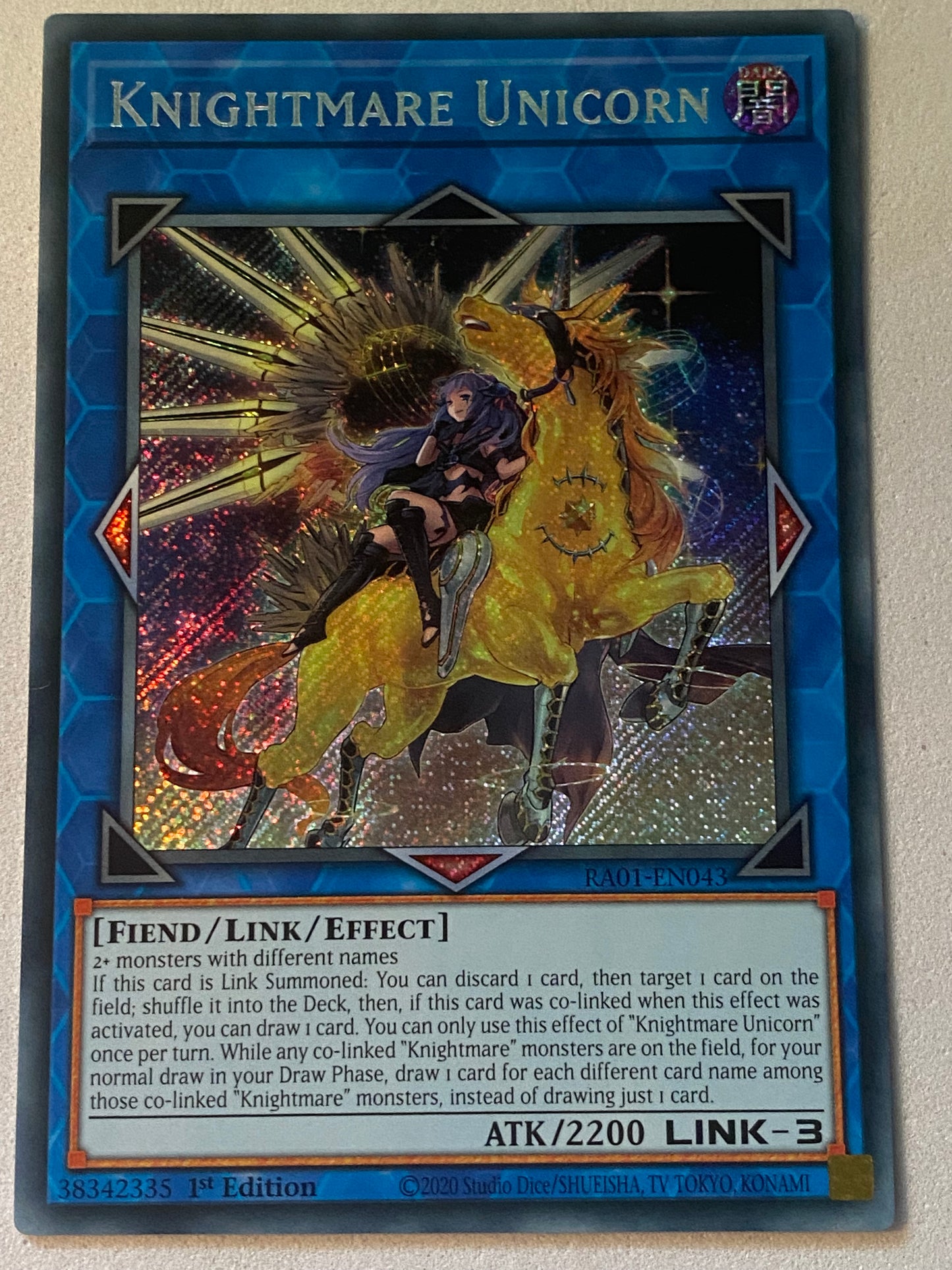 Knightmare Unicorn RA01-EN043