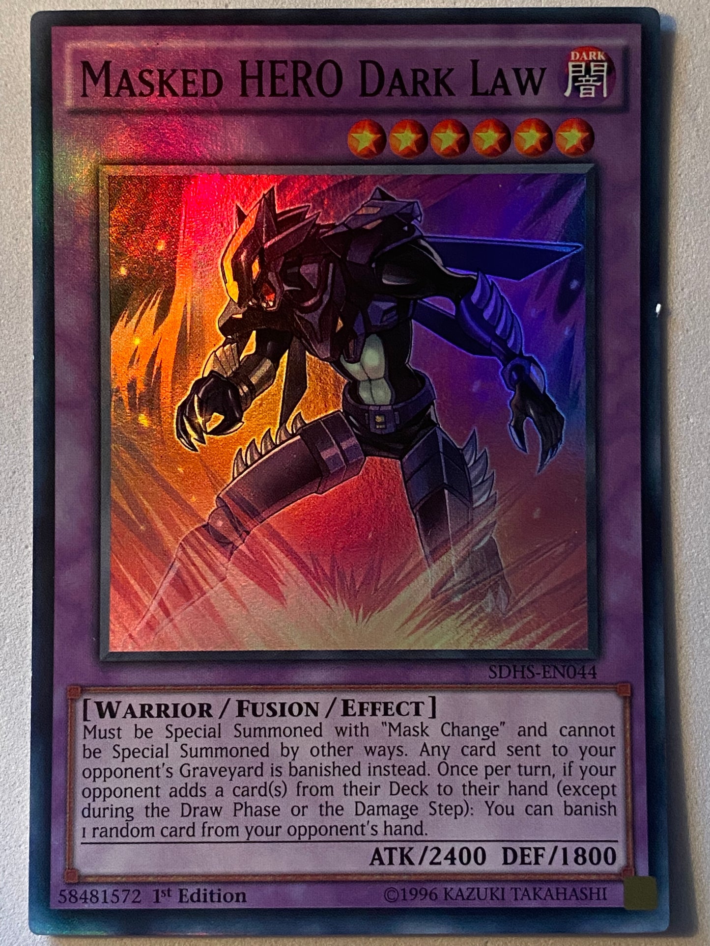 Masked HERO Dark Law SDHS-EN044
