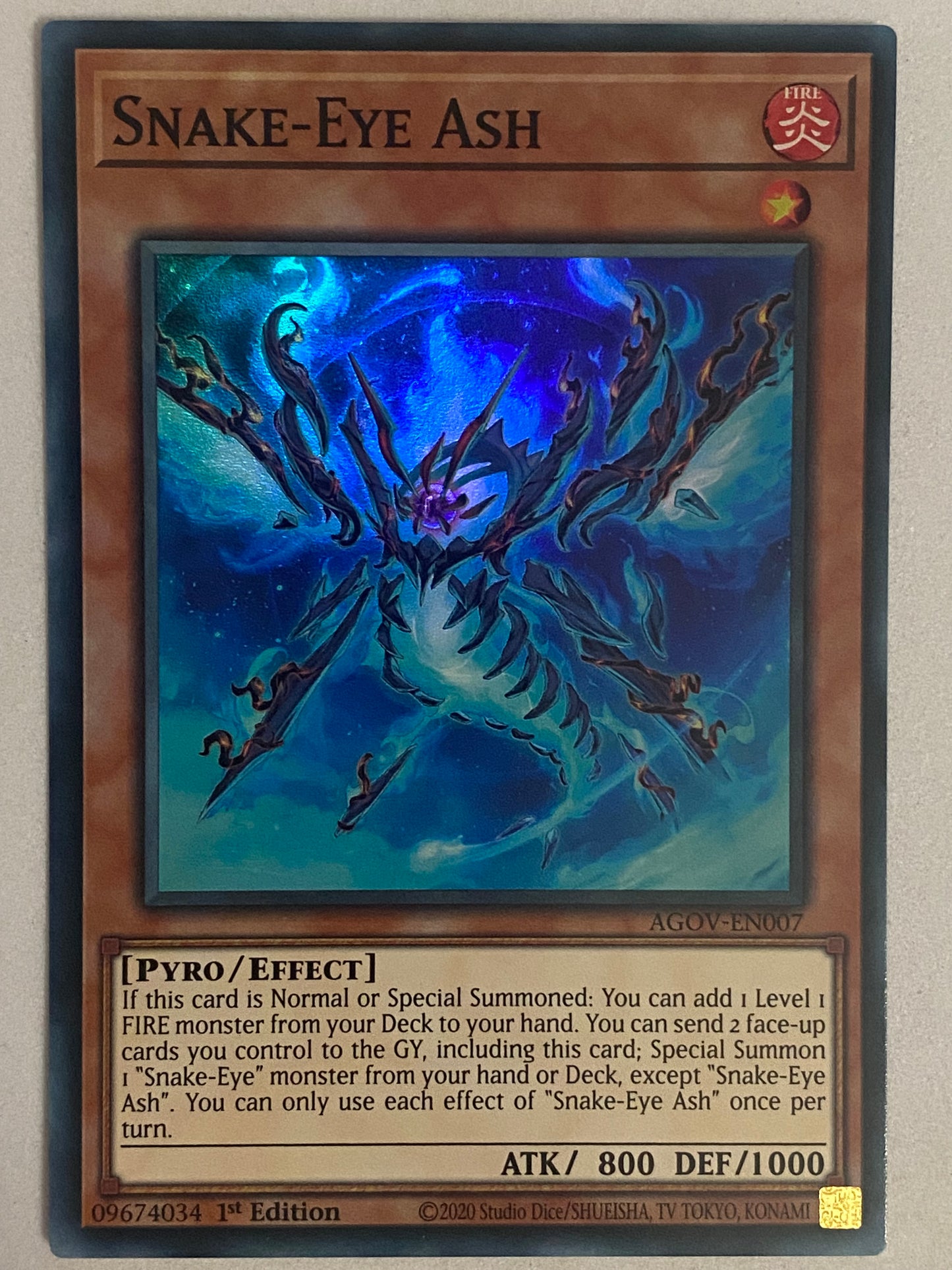 Snake-Eye Ash AGOV-EN007
