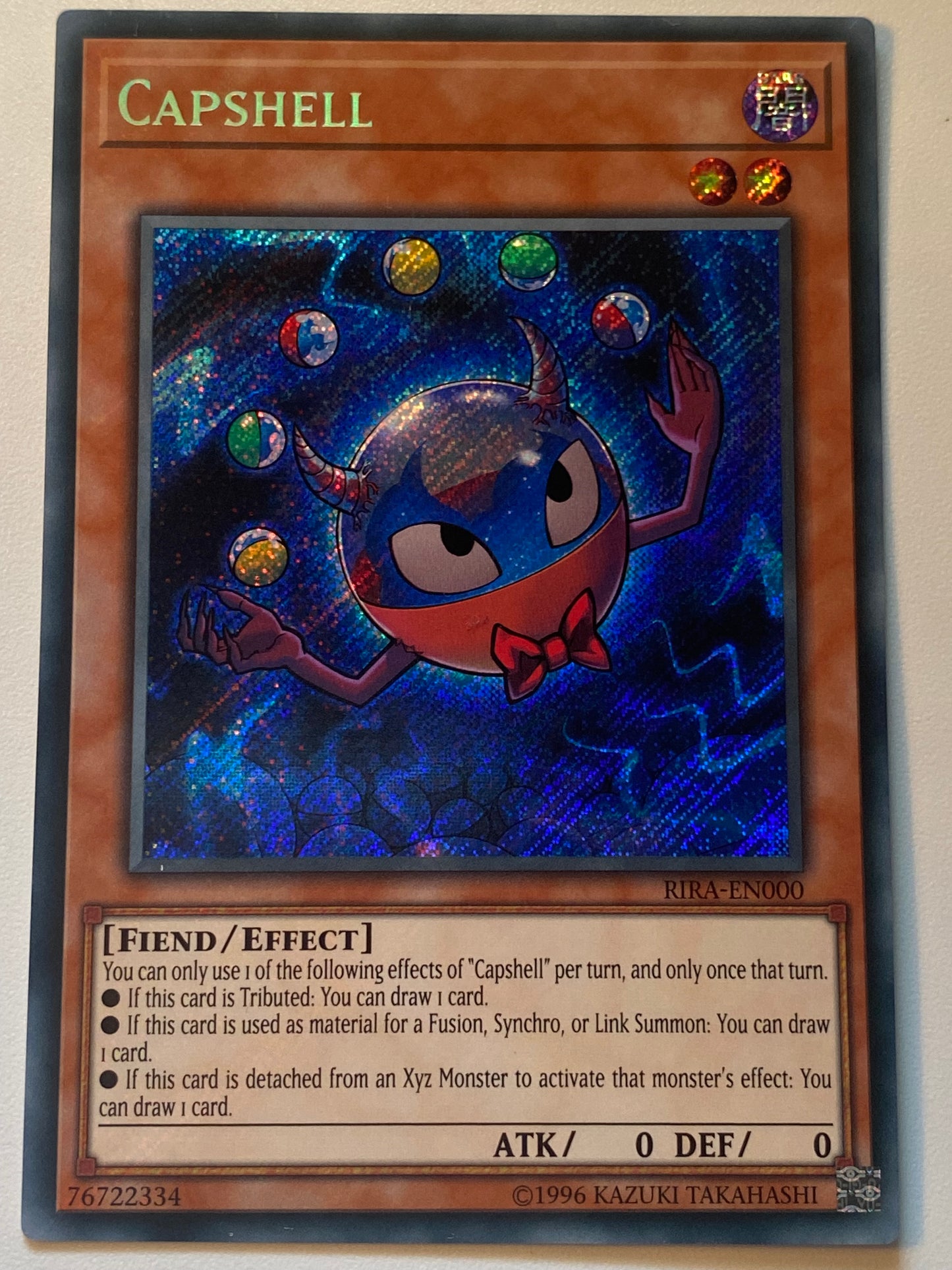 Capshell RIRA-EN000