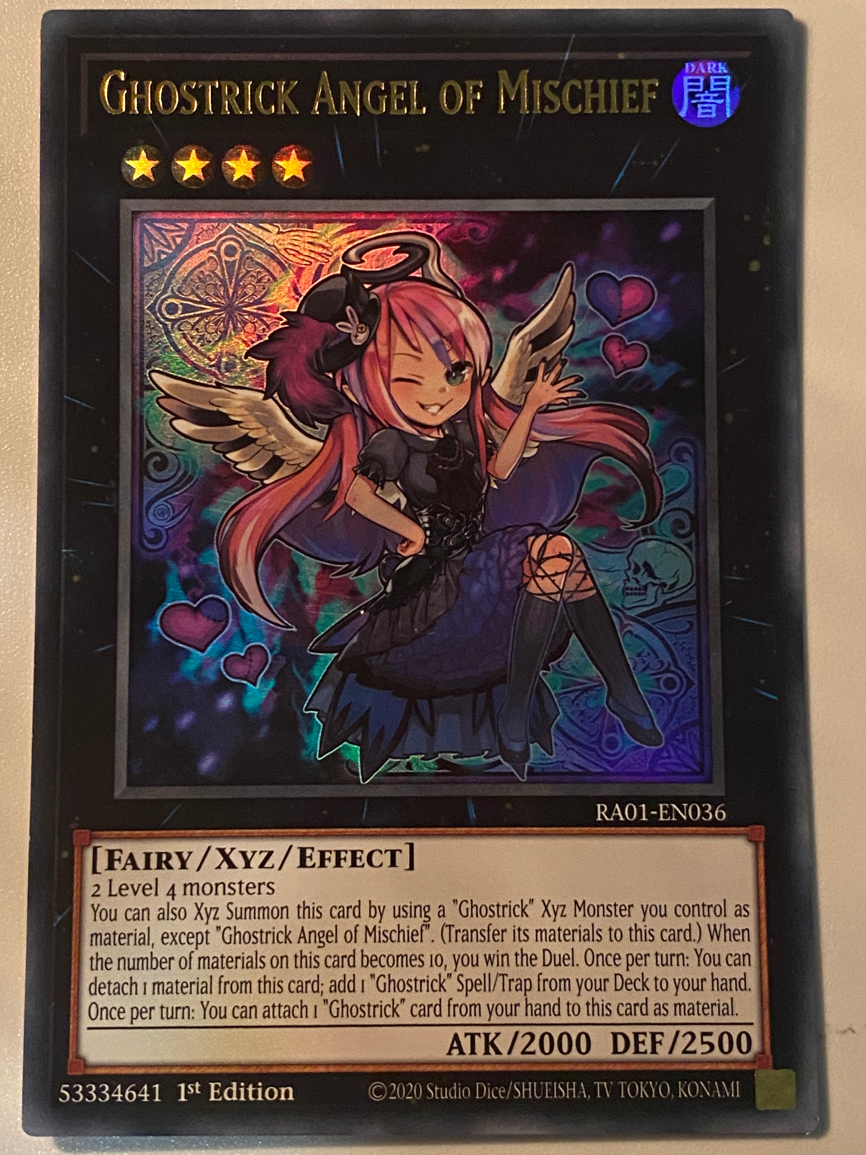 yugioh ghostrick angel of mischief deck YU-GI-OH! - (WSUP-EN035) - World Superstars - 1st Edition Ghostrick Angel of Mischief RA01-EN036