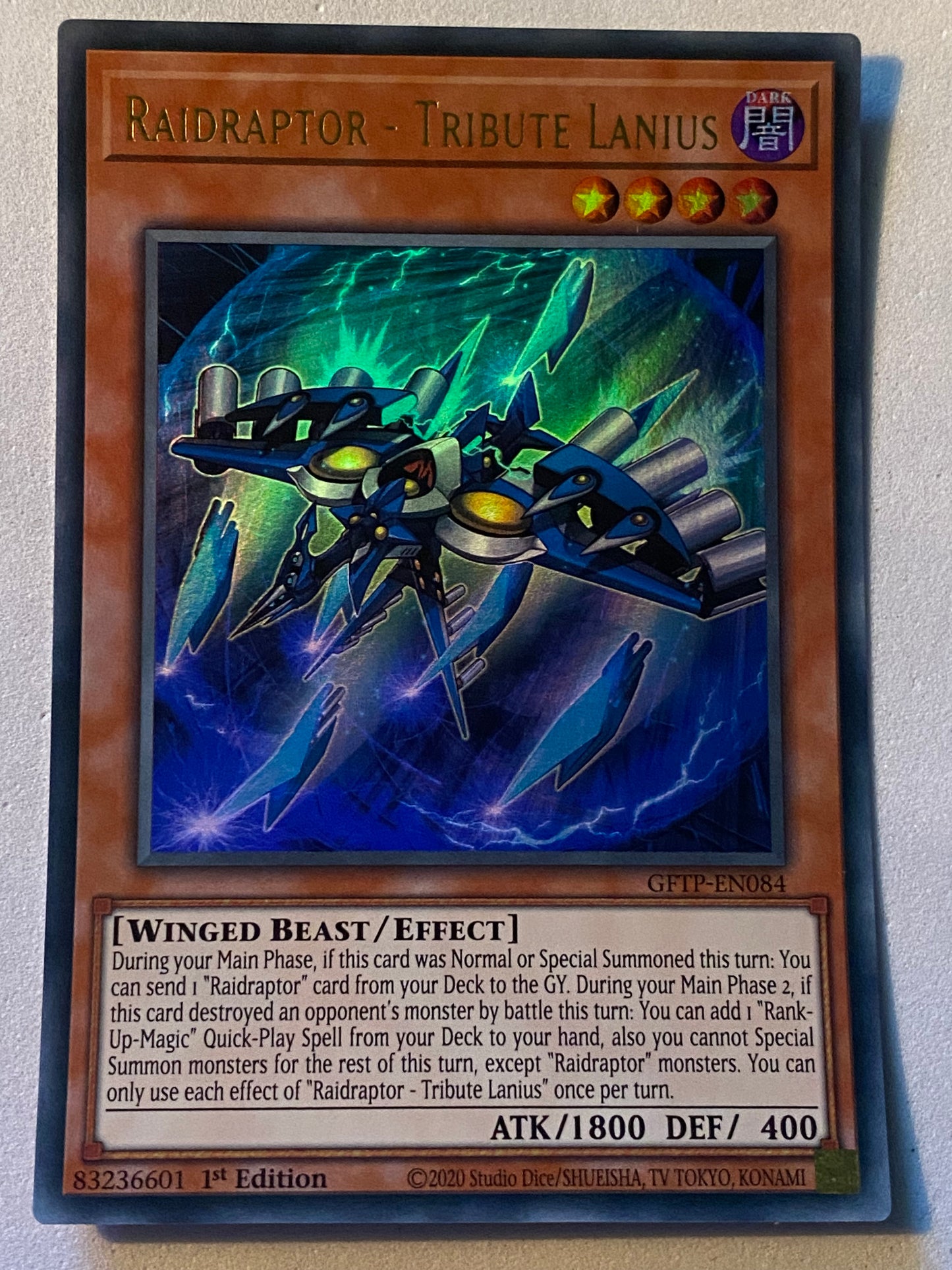 Raidraptor - Tribute Lanius GFTP-EN084