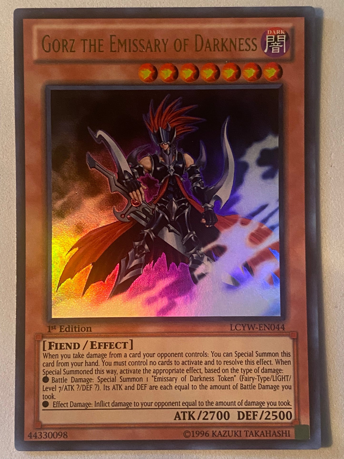 Gorz The Emissary Of Darkness LCYW-EN044