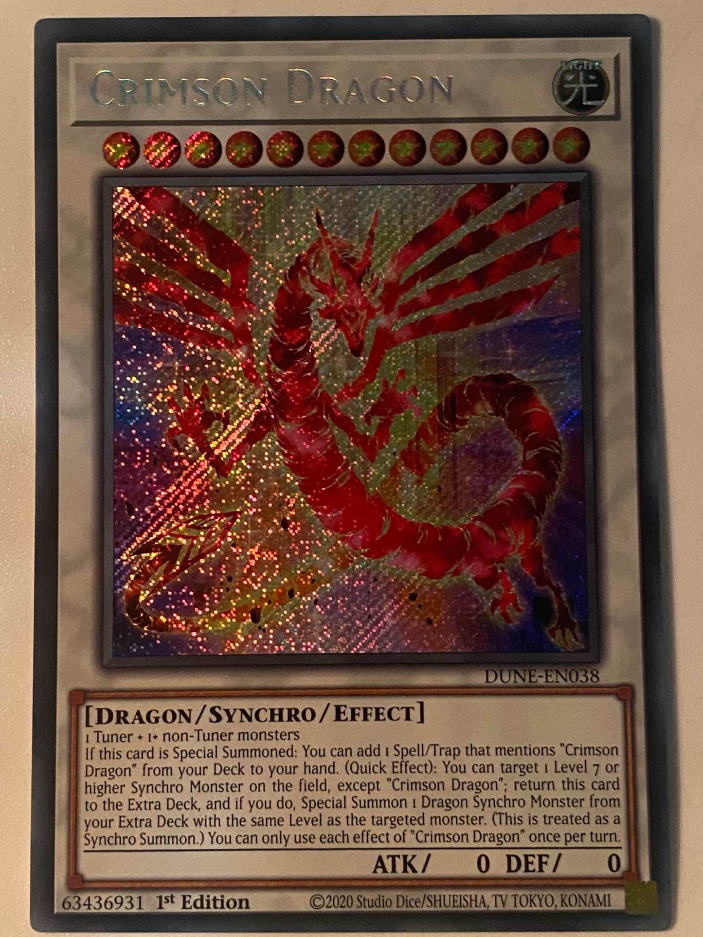 Crimson Dragon DUNE-EN038