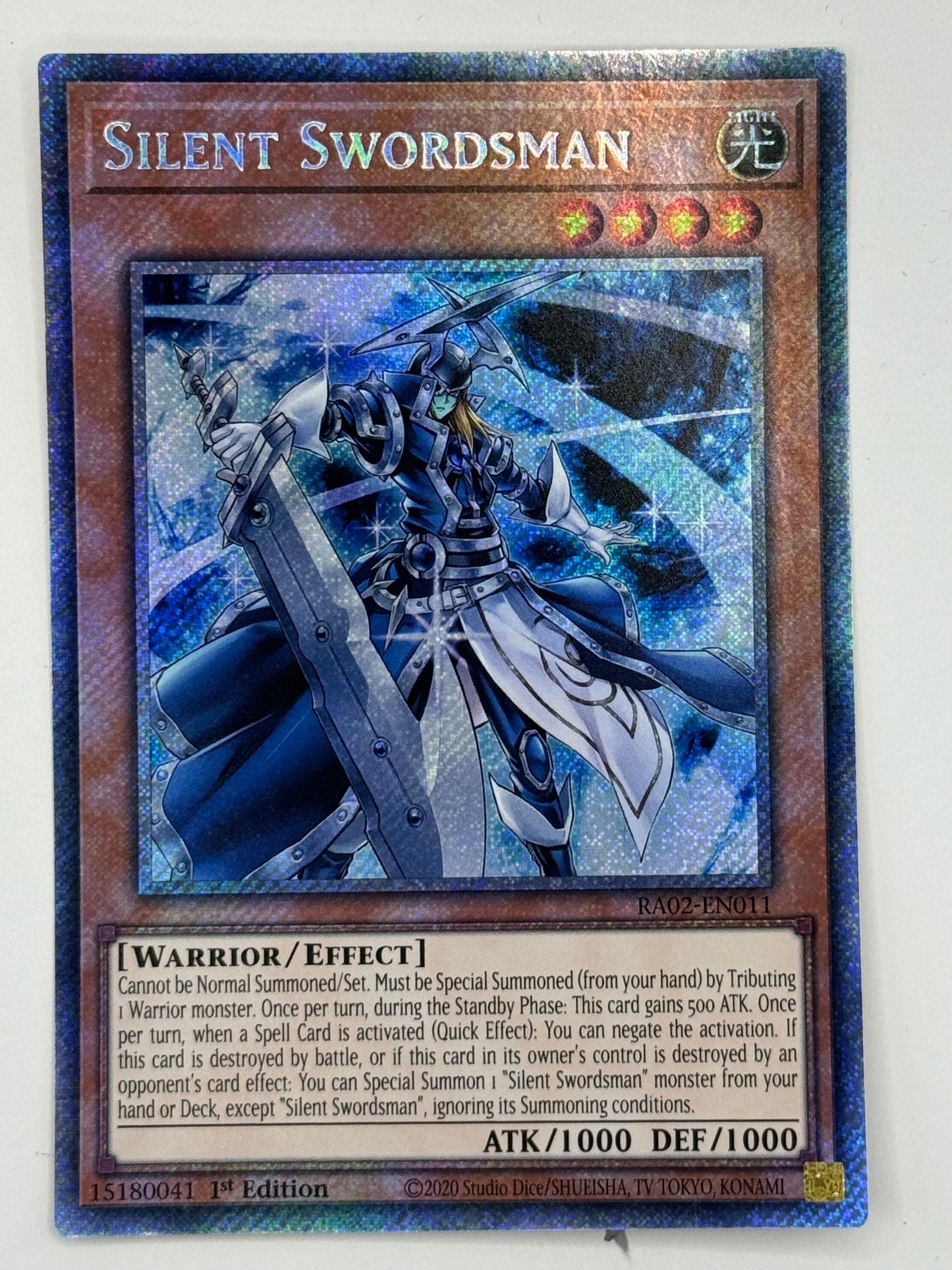 Silent Swordsman RA02-EN011