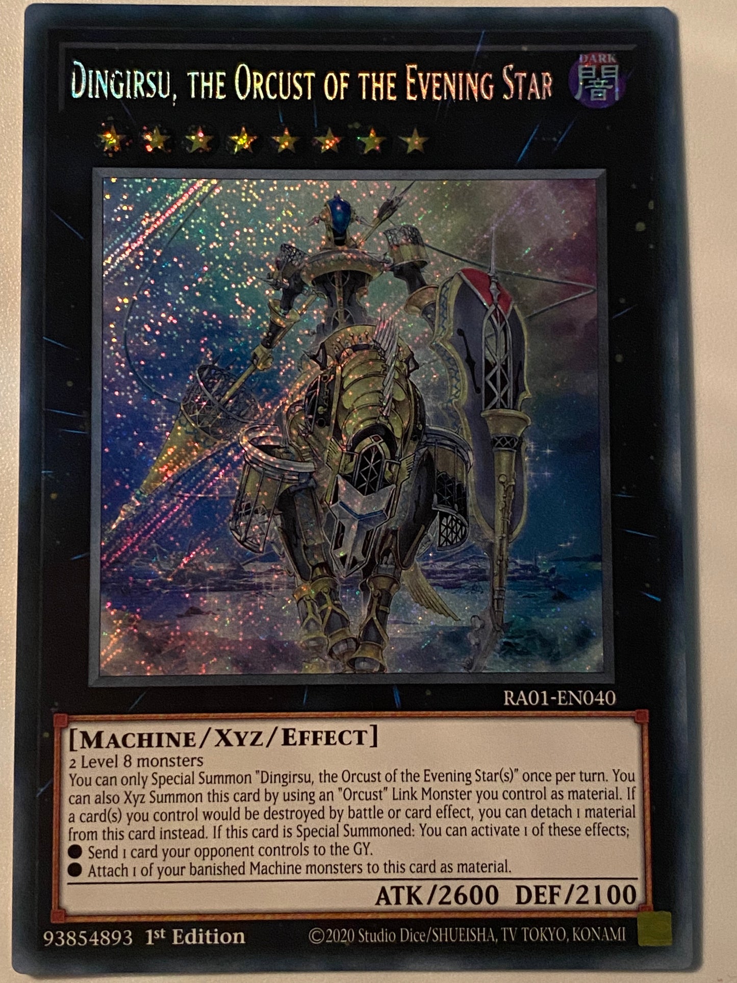 Dingirsu, The Orcust Of The Evening Star RA01-EN040