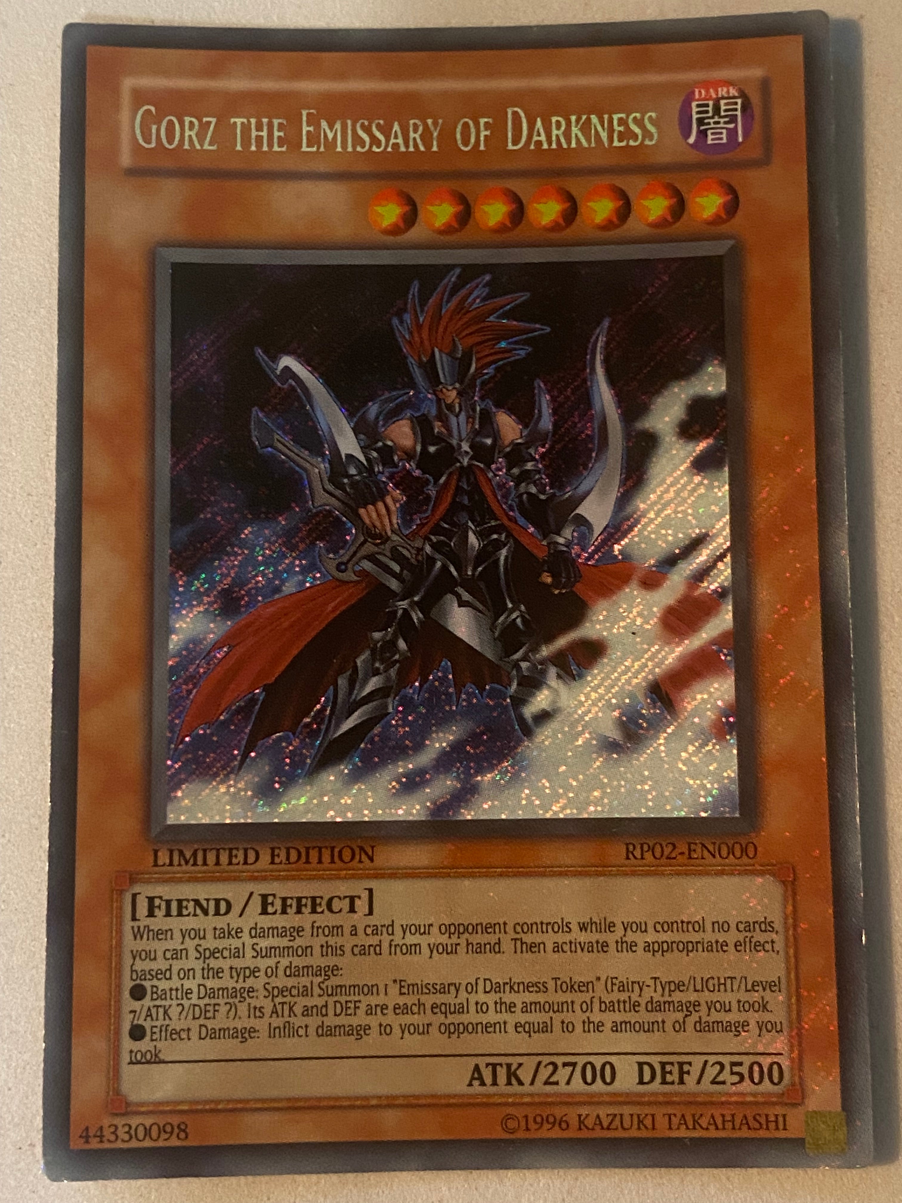 GORZ THE EMISSARY OF DARKNESS | Srl