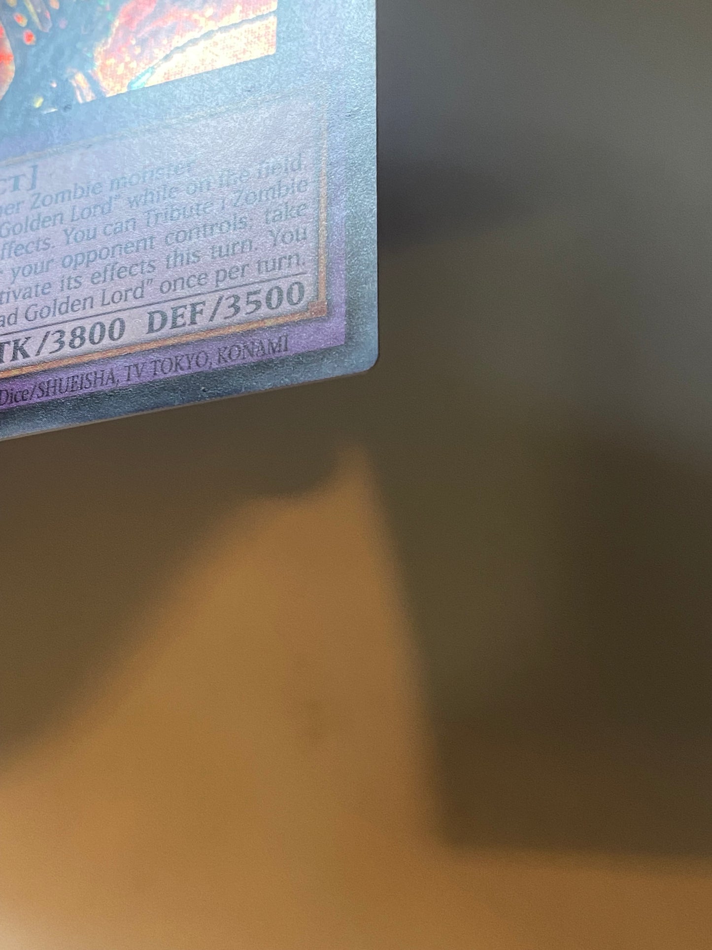 Eldlich The Mad Golden Lord BLVO-EN040 Misprint(No Anubis)