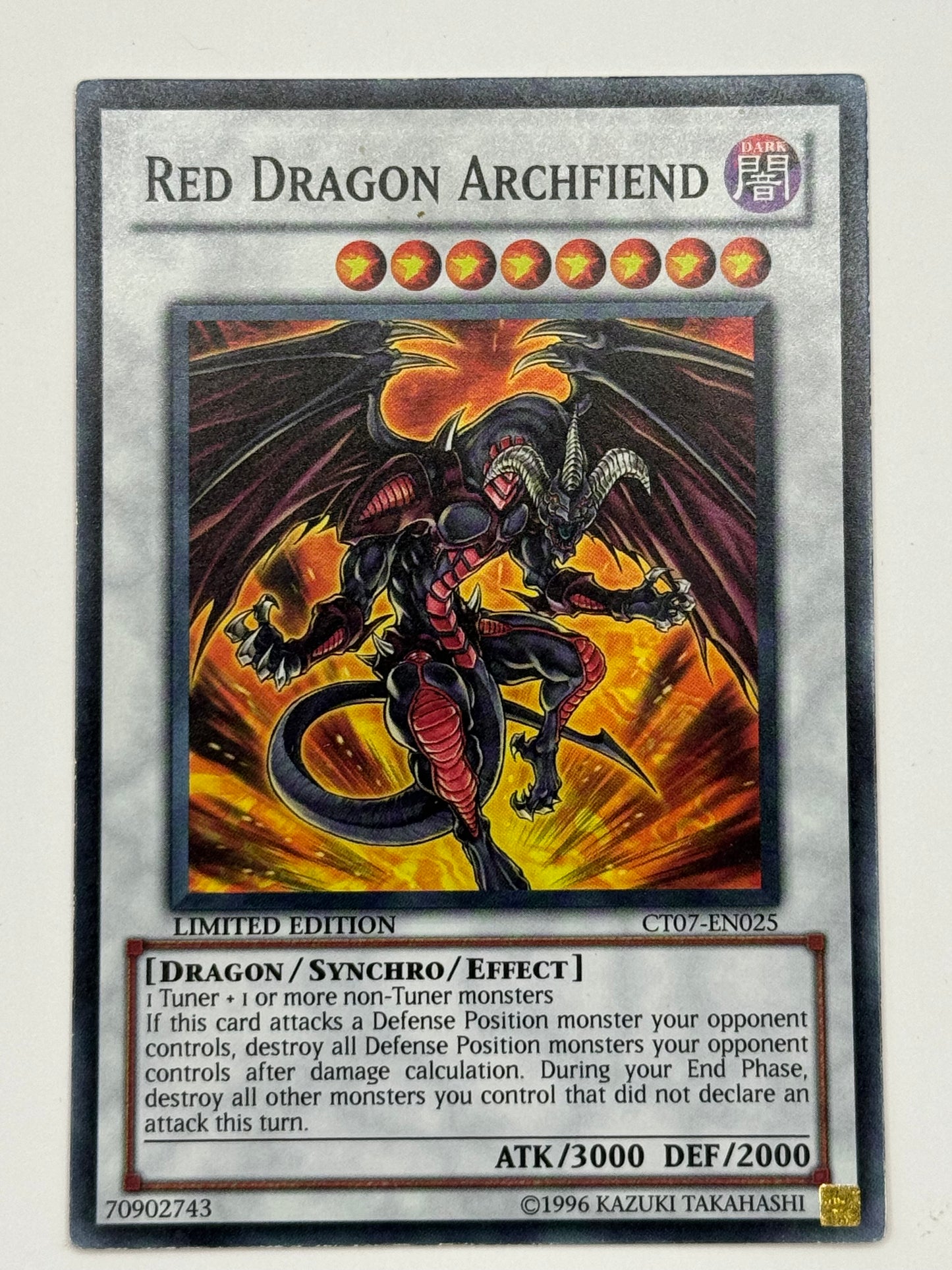 Red Dragon Archfiend CT07-EN025