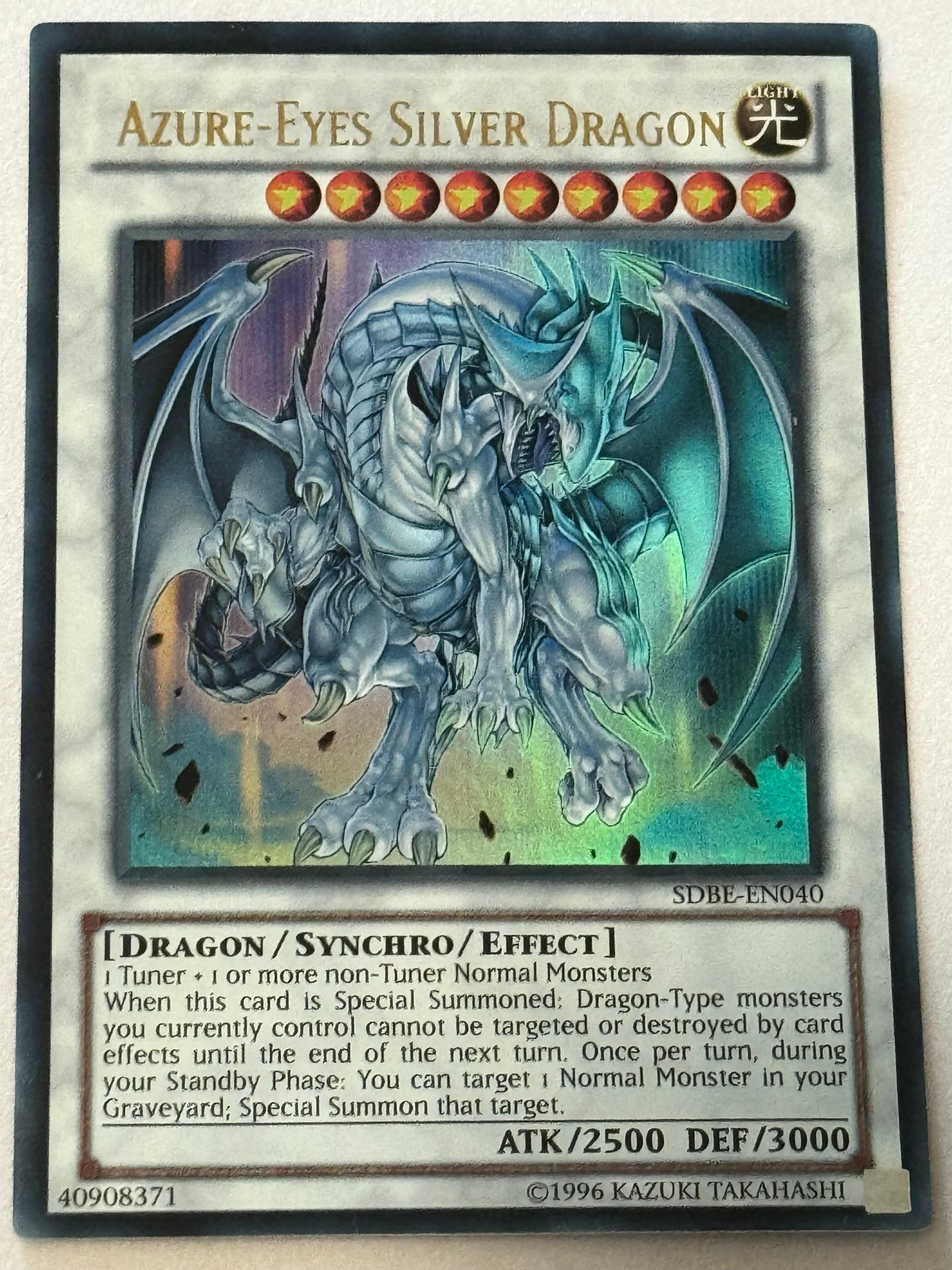AzureEyes Silver Dragon SDBEEN040 Genesis TCG